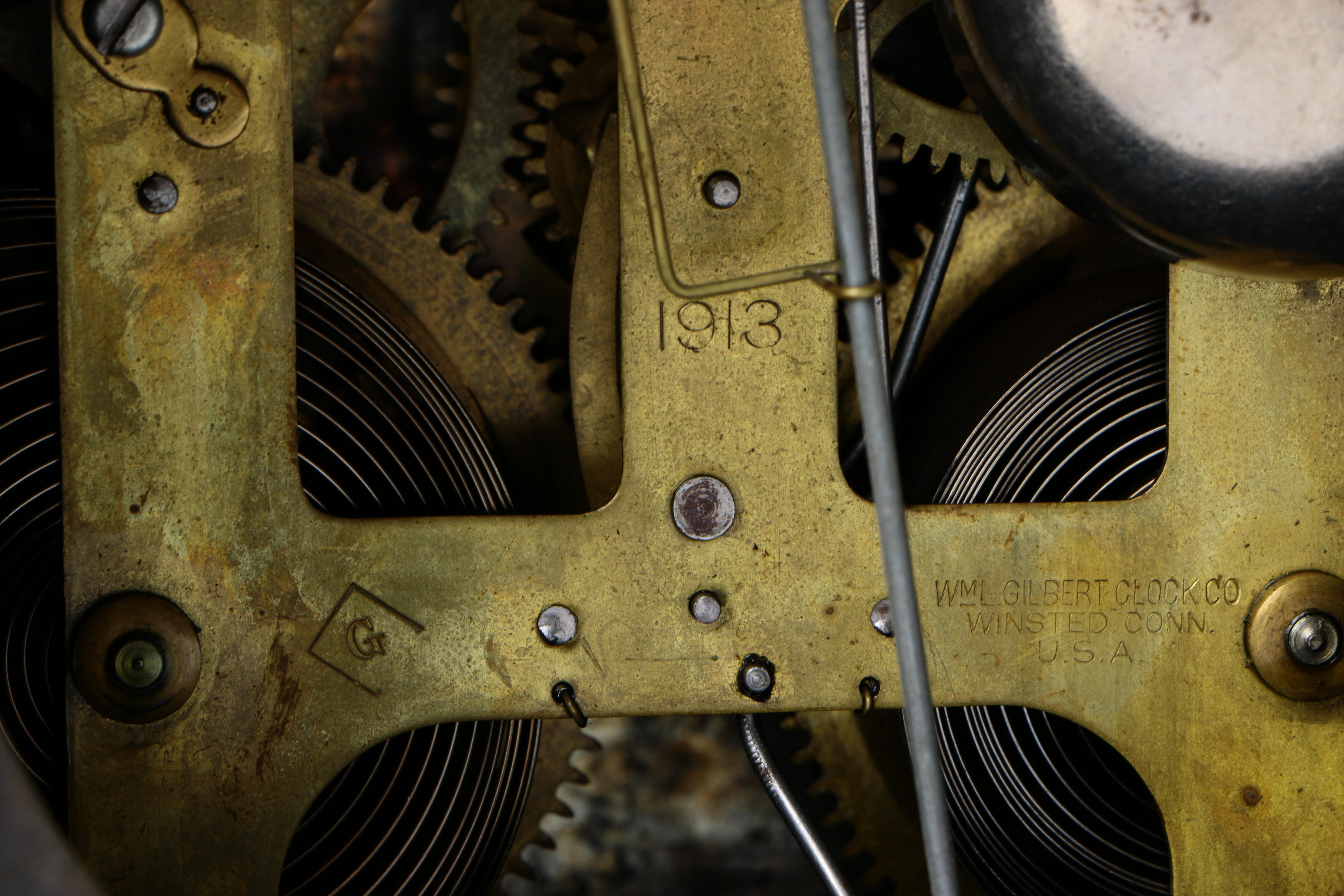 Antique Mantel Clock by William L. Gilbert Clock Company