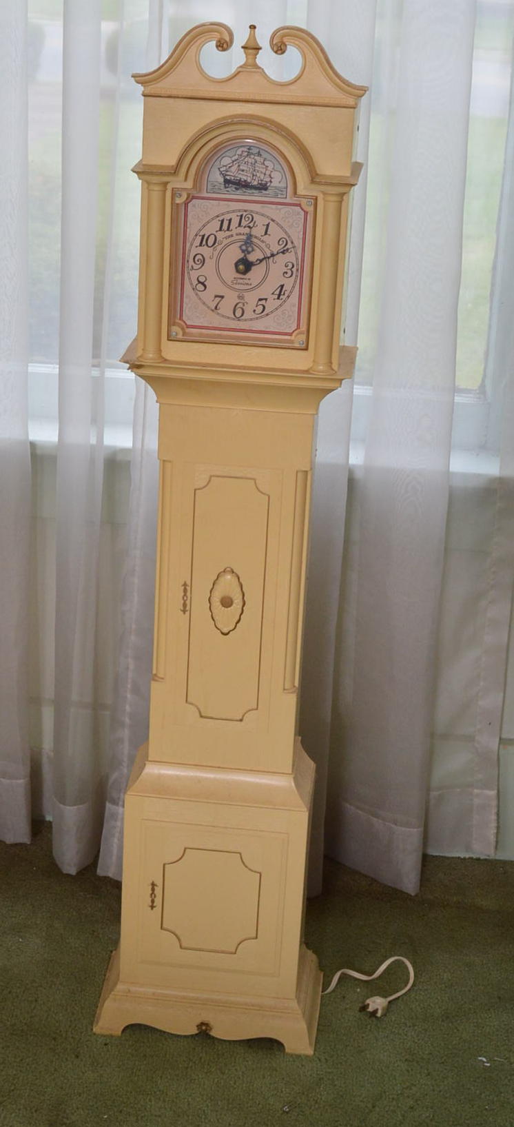 Louis Marx & Company "The Grandchild" Plastic Play Grandfather Clock