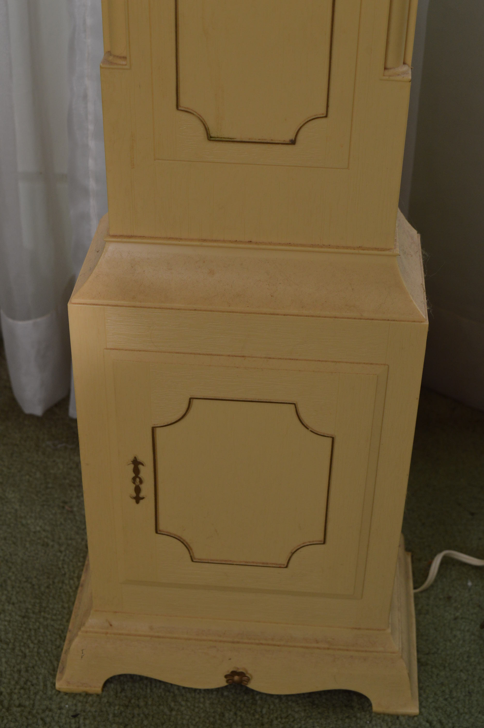 Louis Marx & Company "The Grandchild" Plastic Play Grandfather Clock