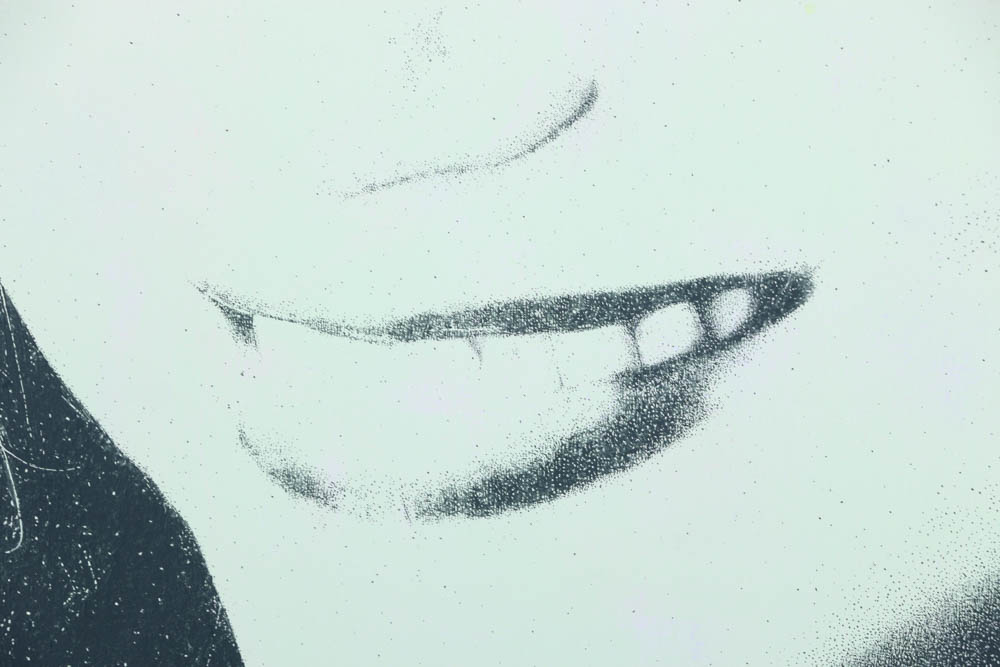 Roderick Bunter Oil Painting on Canvas "Chloe. 76...(something in the way)"