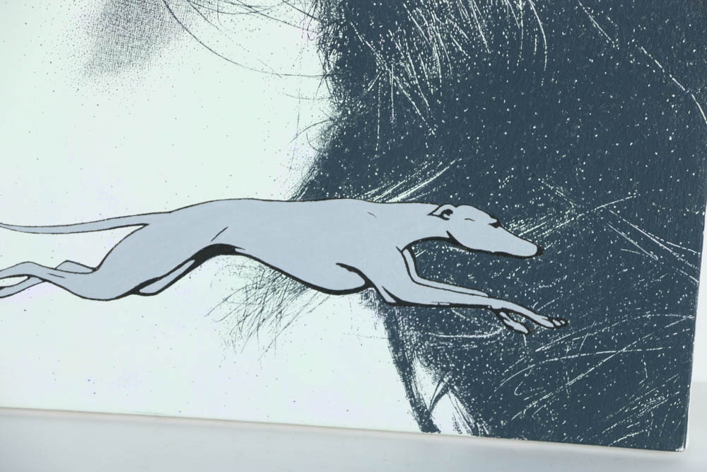 Roderick Bunter Oil Painting on Canvas "Chloe. 76...(something in the way)"