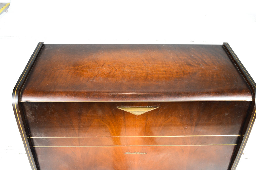 Vintage German Phonograph AM/FM Console