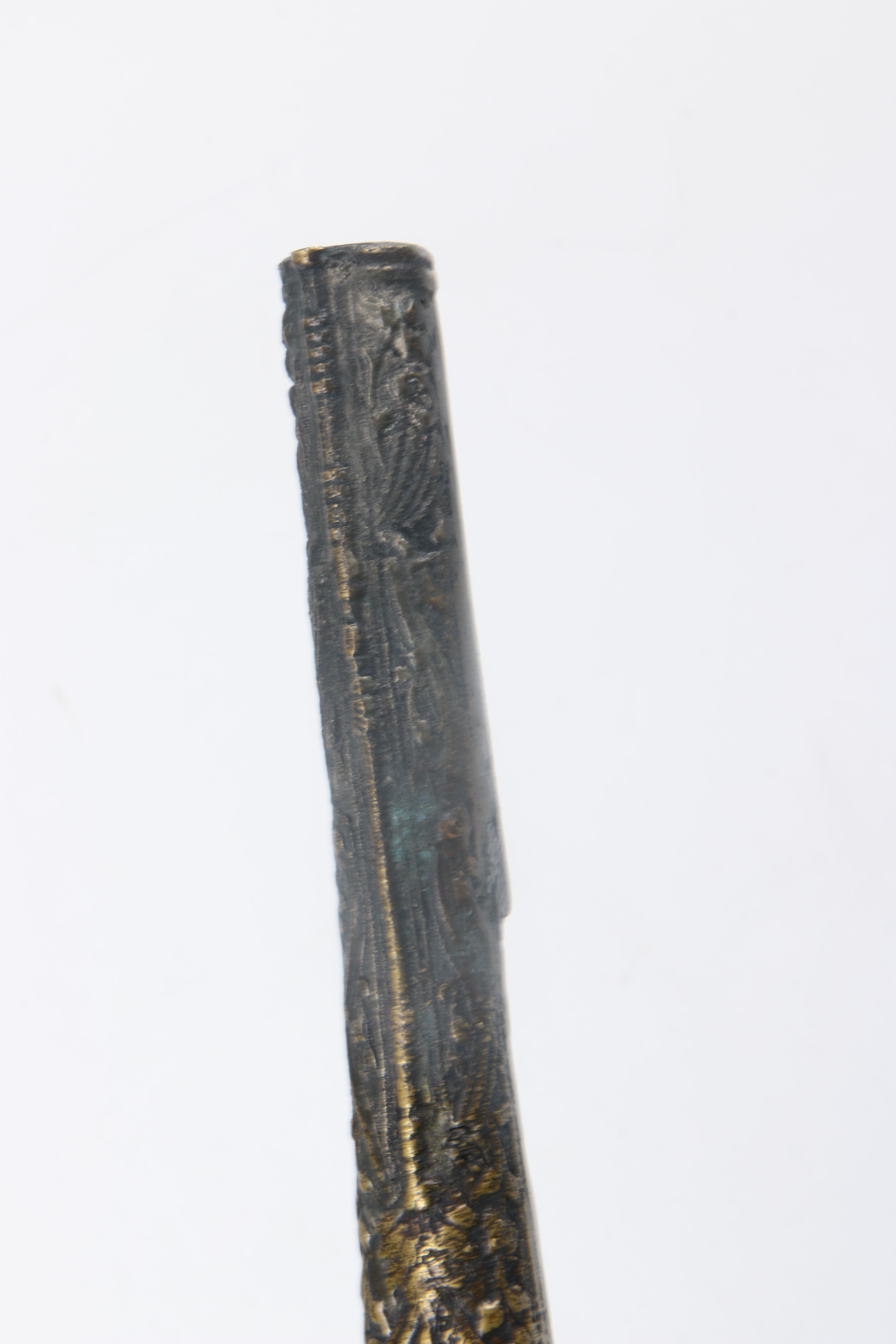 Antique Bronze Replica Flintlock Pistol