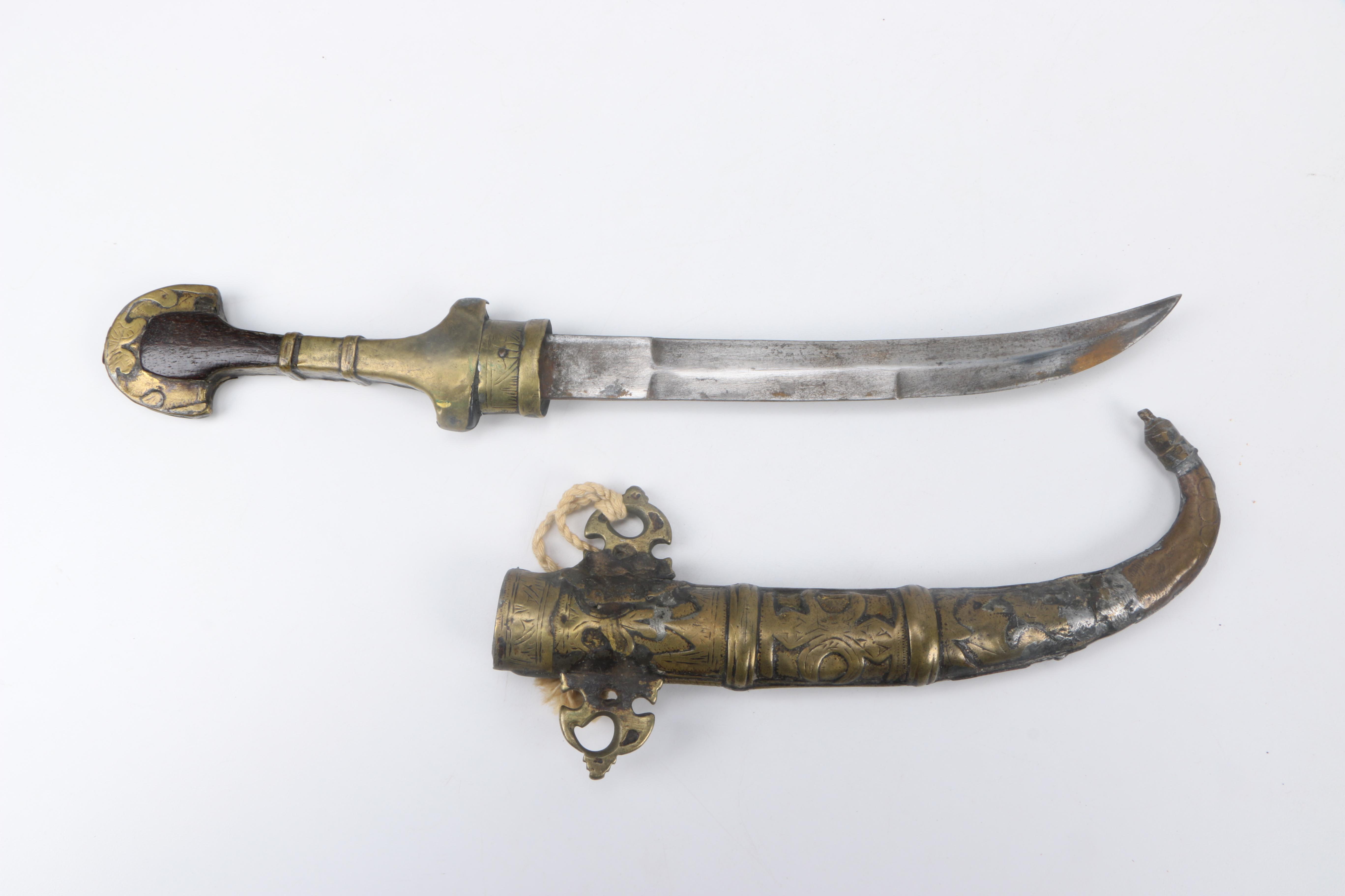 Northern African "Koummya" Dagger and Sheath