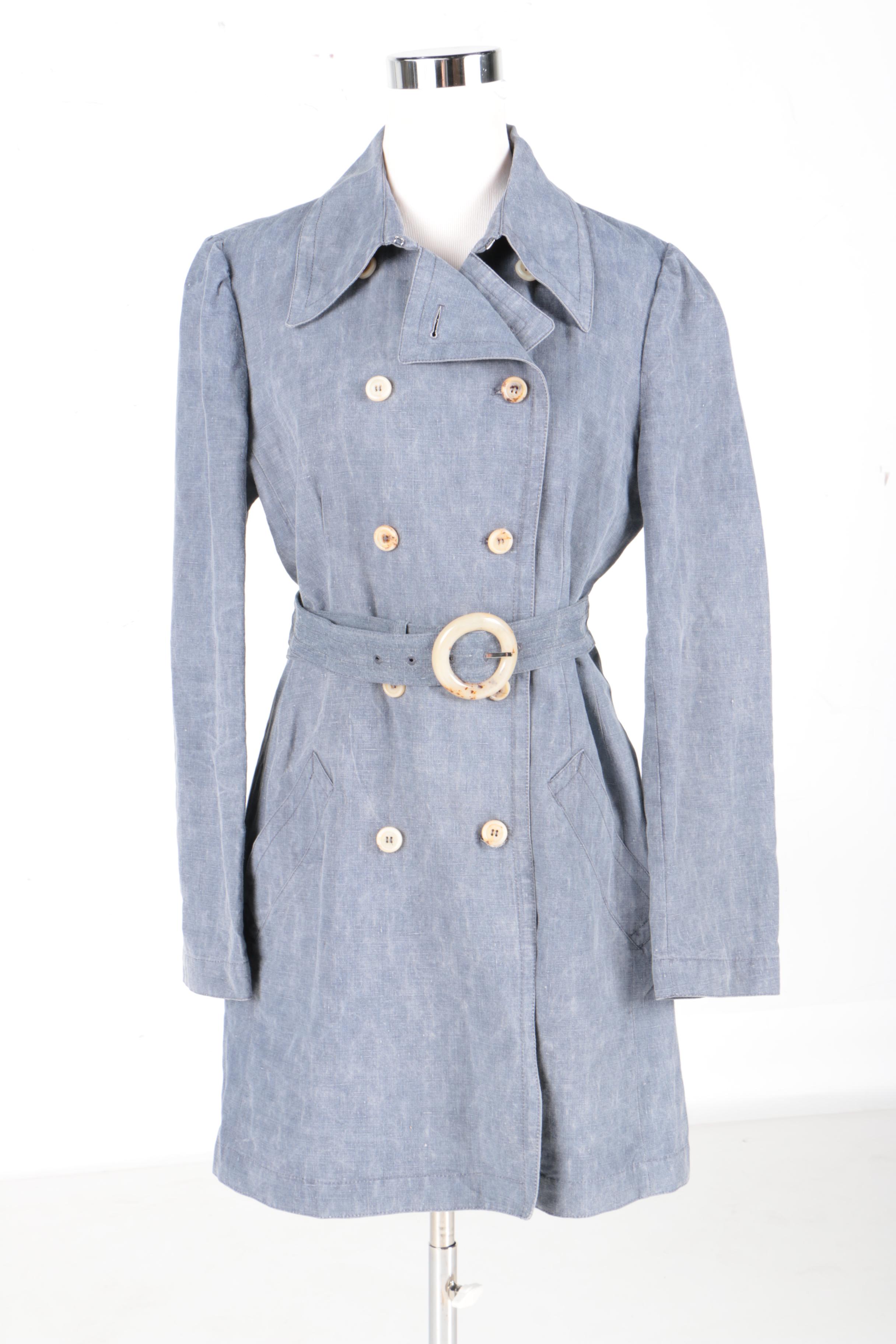 Women's Prada Milano Trench Coat