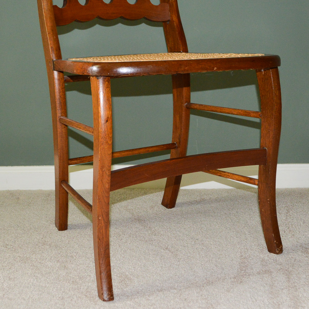 Vintage Rose Back Chair