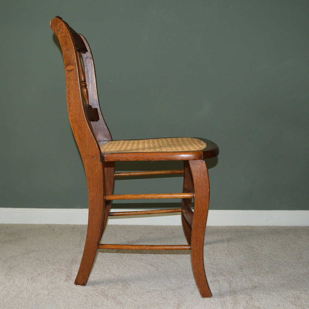 Vintage Rose Back Chair