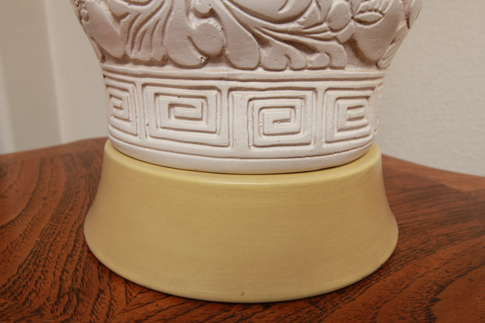 Plaster Table Lamp