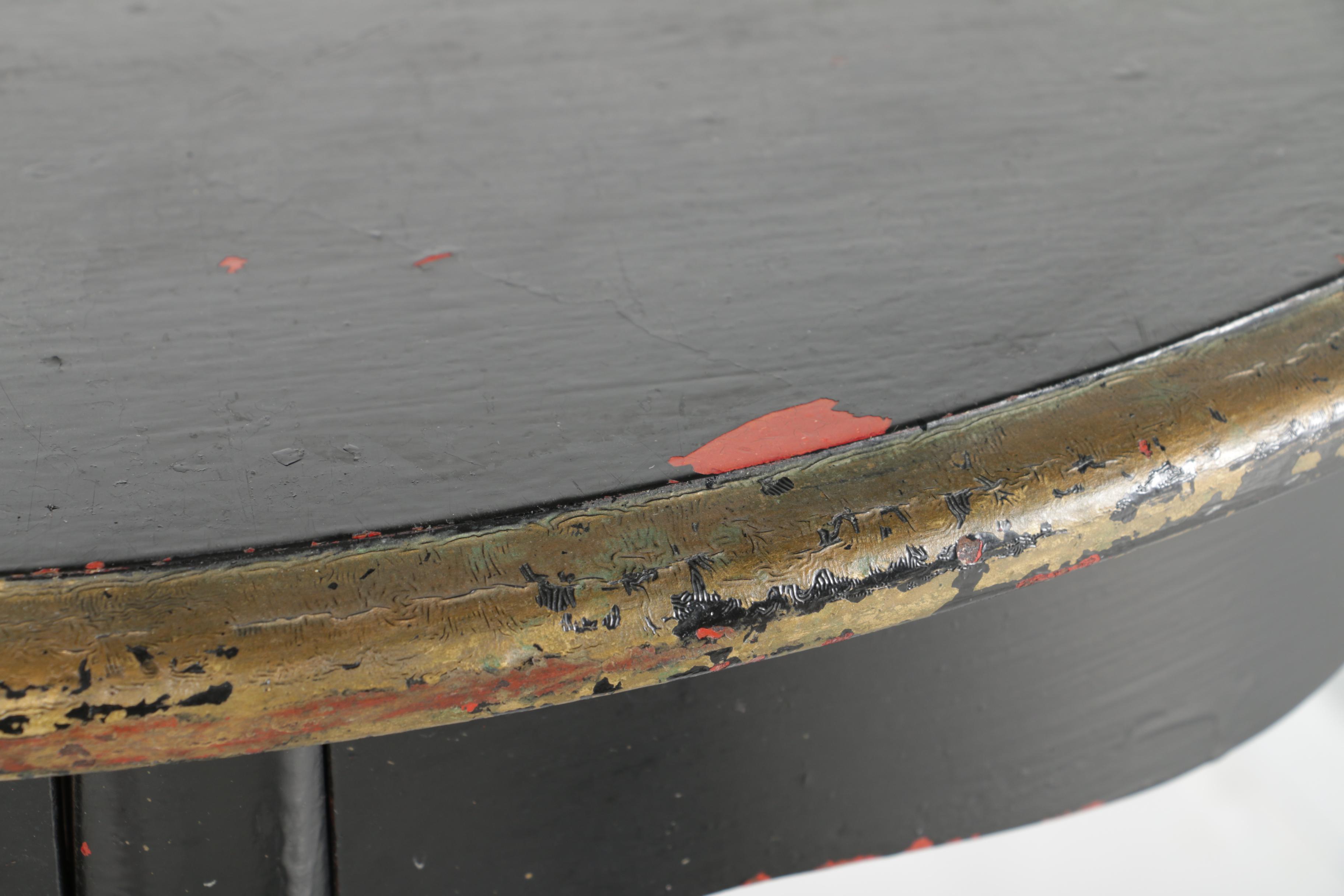 Vintage Demilune Side Table