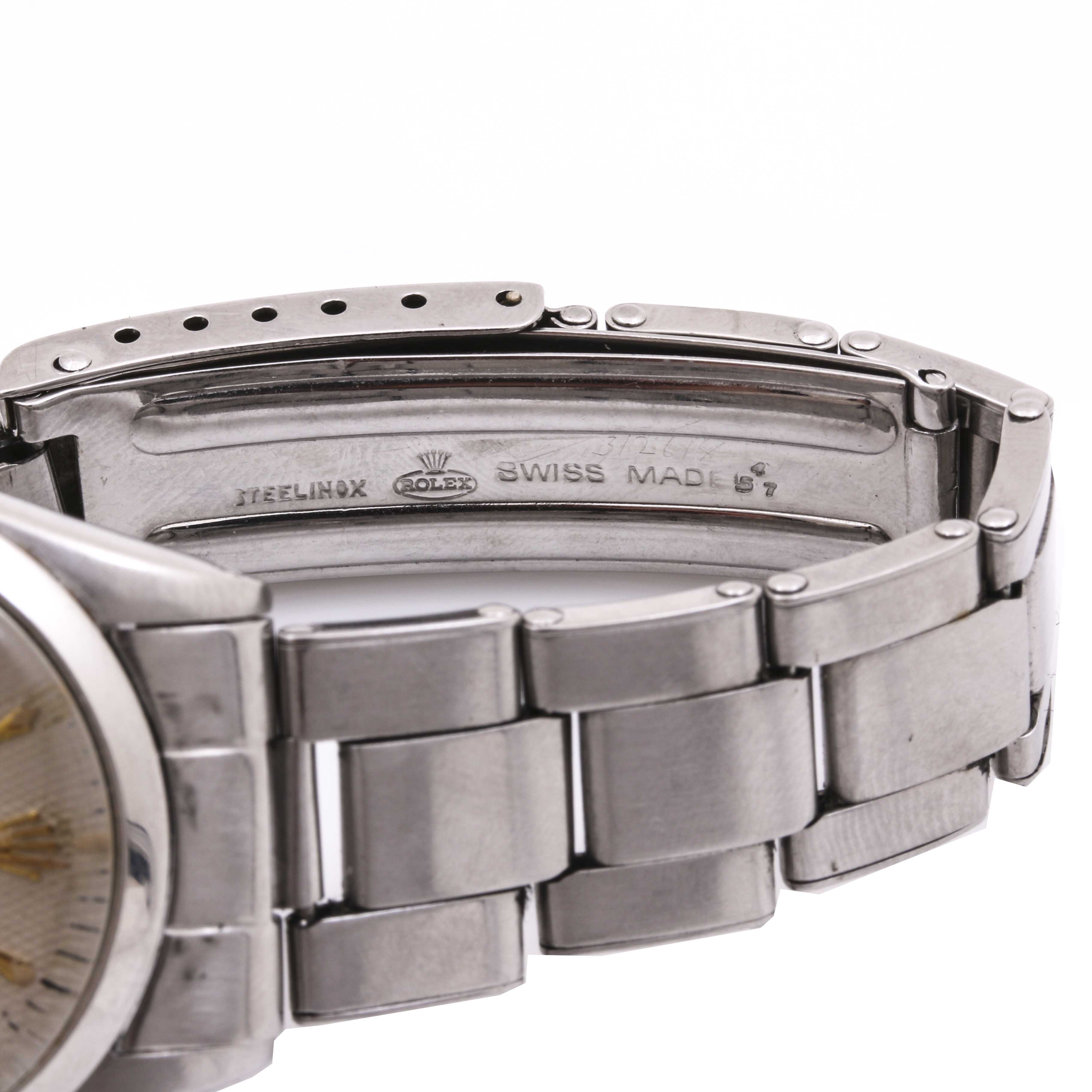 Rolex Oyster Date Stainless Steel Watch