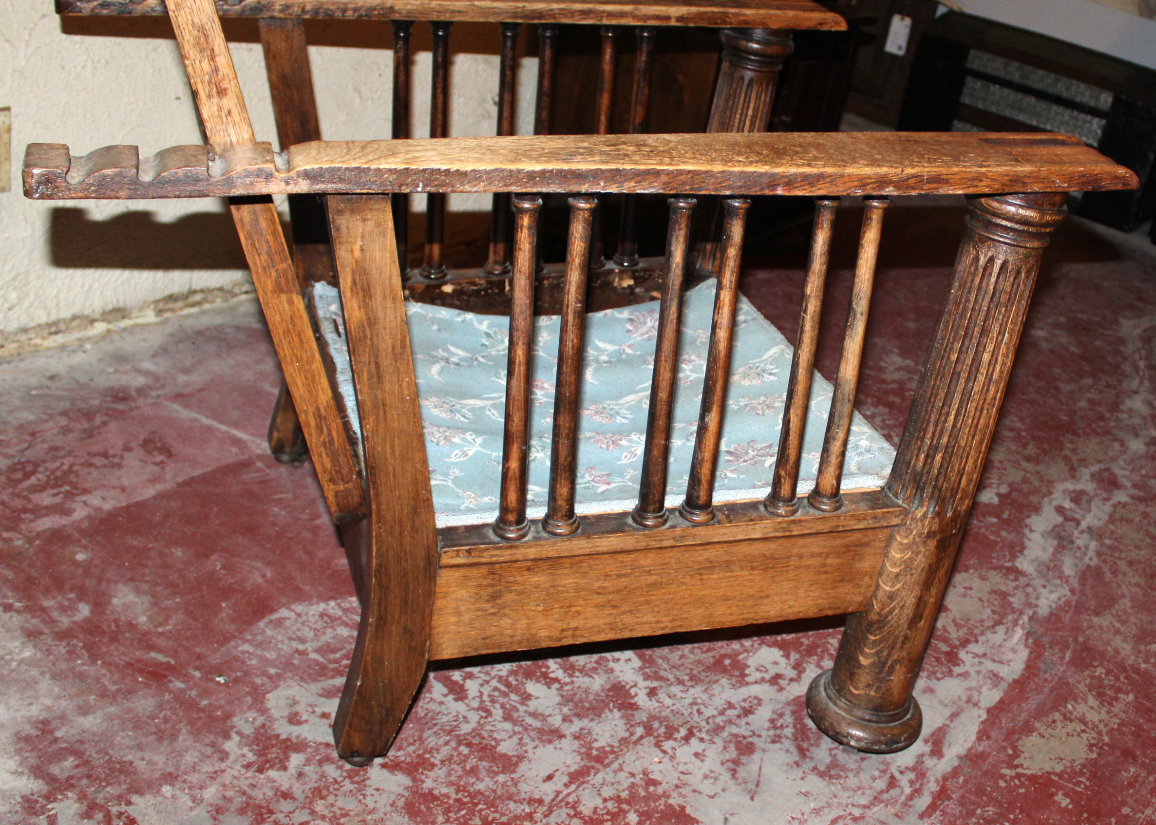 Antique Morris Reclining Chair