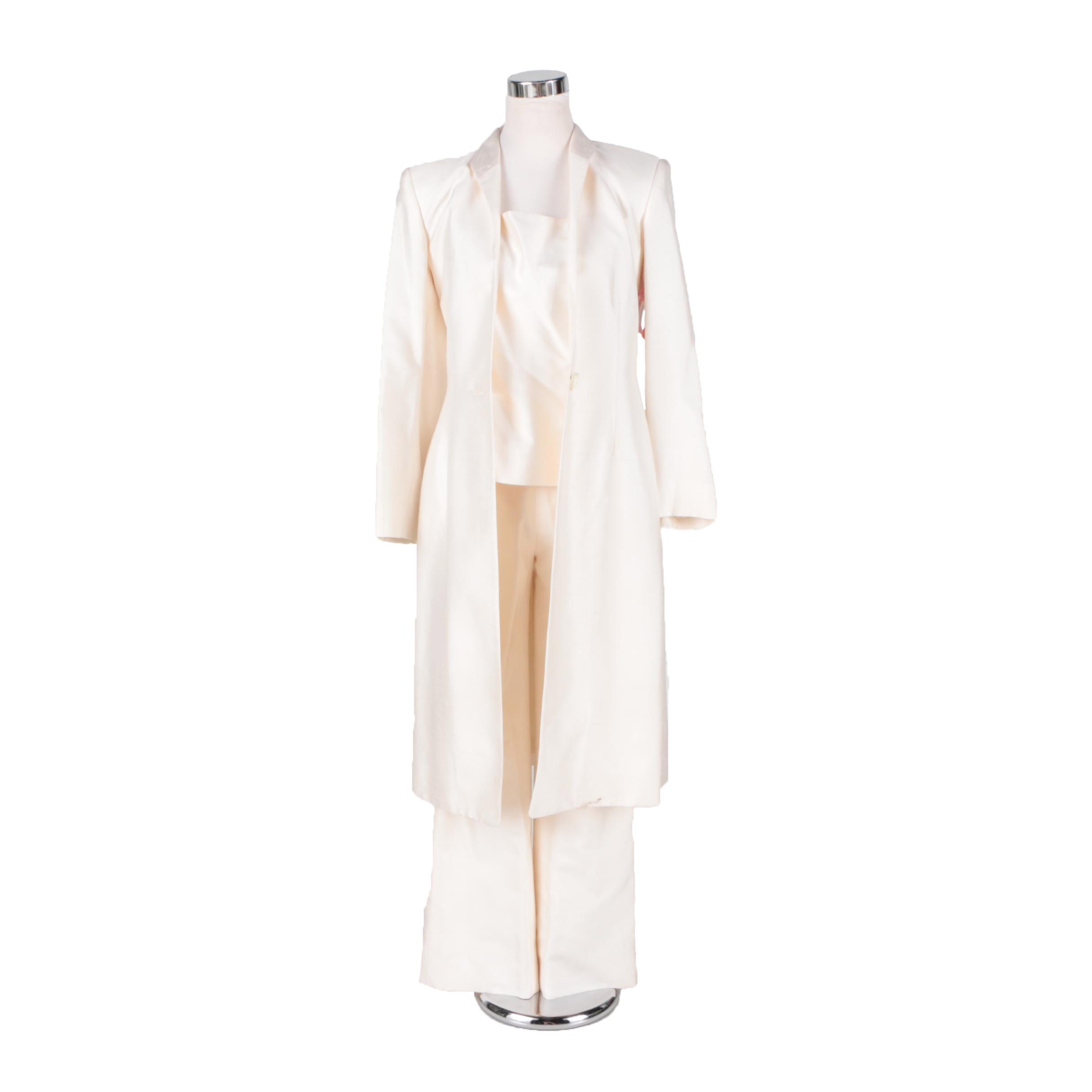 Zang Toi Silk Suit Set