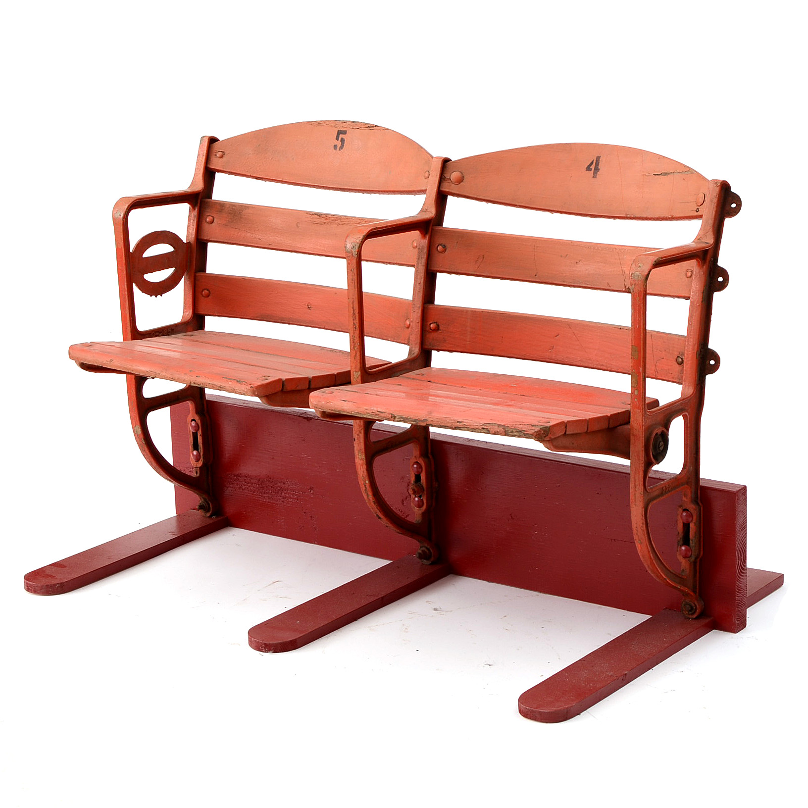 Crosley Field Seats with Emblem