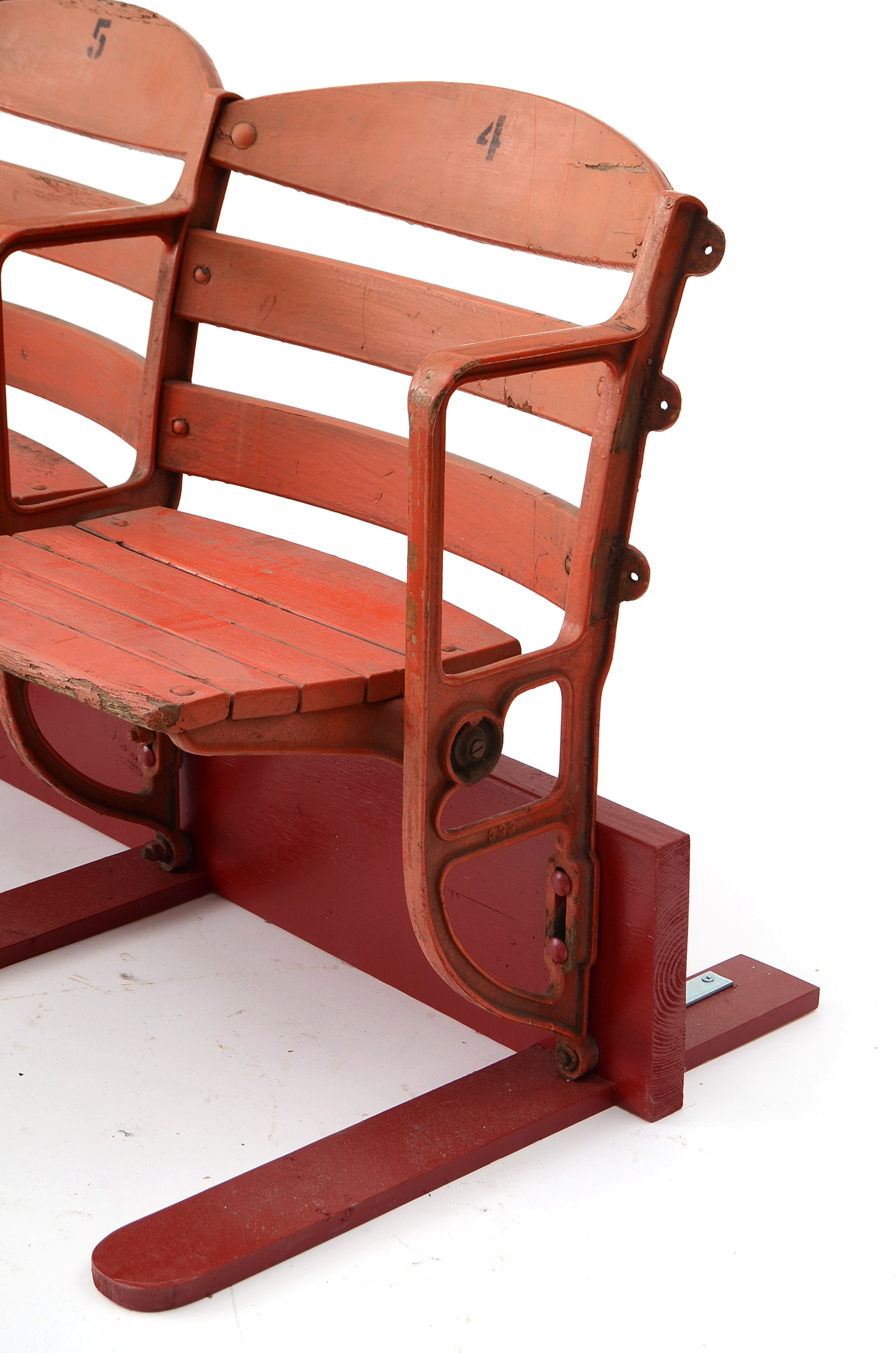 Crosley Field Seats with Emblem