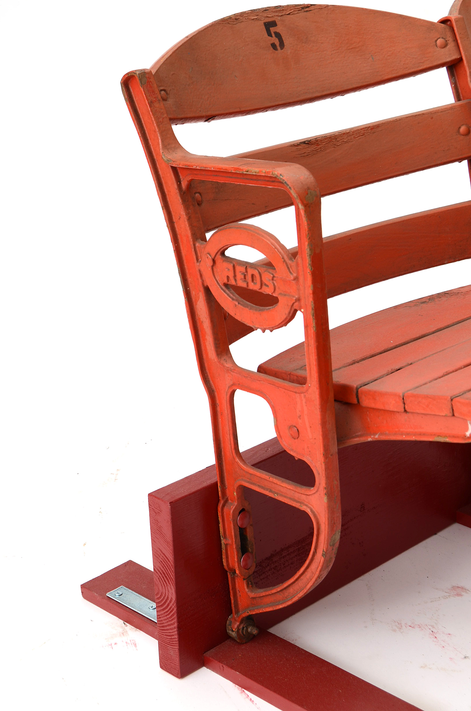 Crosley Field Seats with Emblem