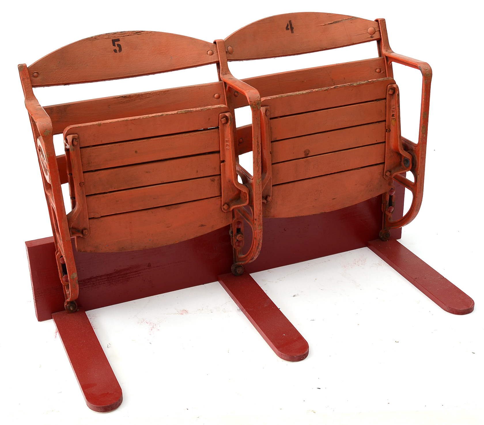 Crosley Field Seats with Emblem