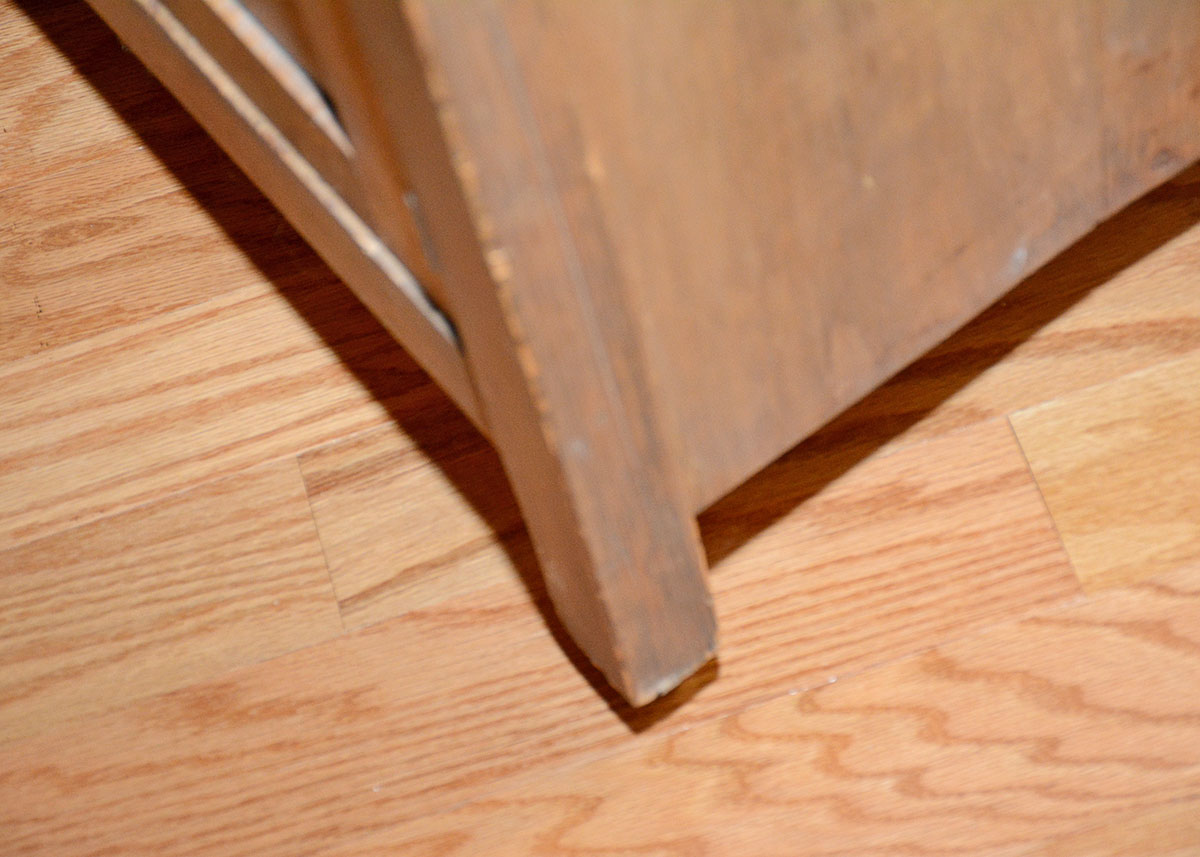 Vintage Shaker Style Wooden Cabinet