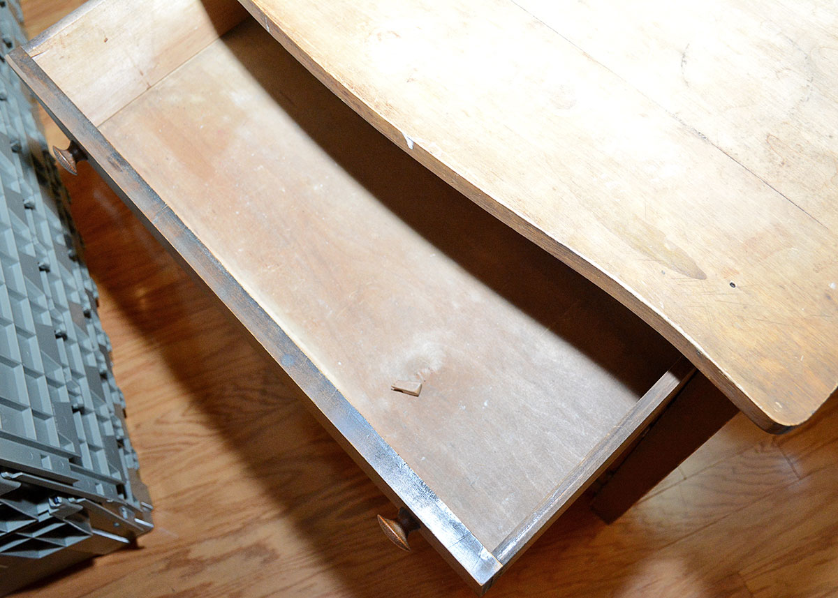 Vintage Shaker Style Wooden Cabinet