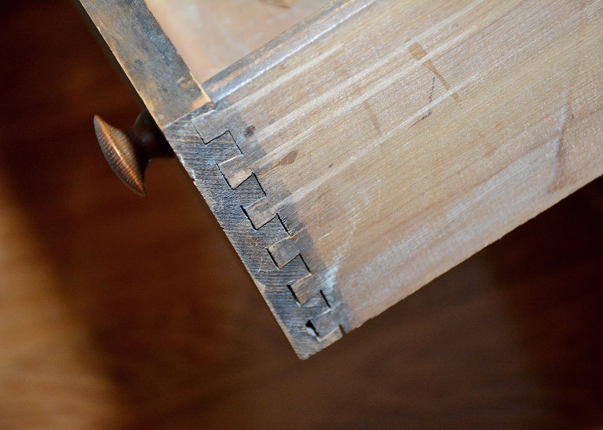 Vintage Shaker Style Wooden Cabinet