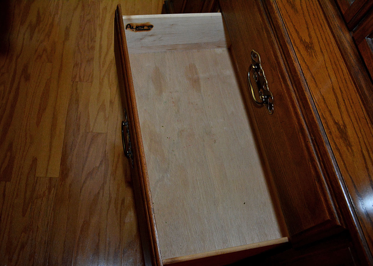 Ayers Oak China Cabinet