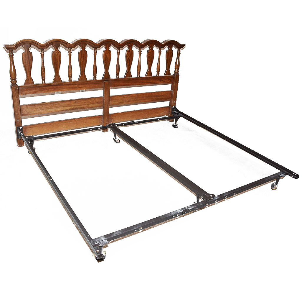 Queen Size Oak Headboard