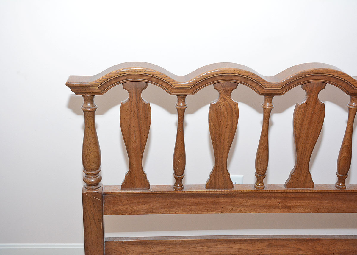 Queen Size Oak Headboard