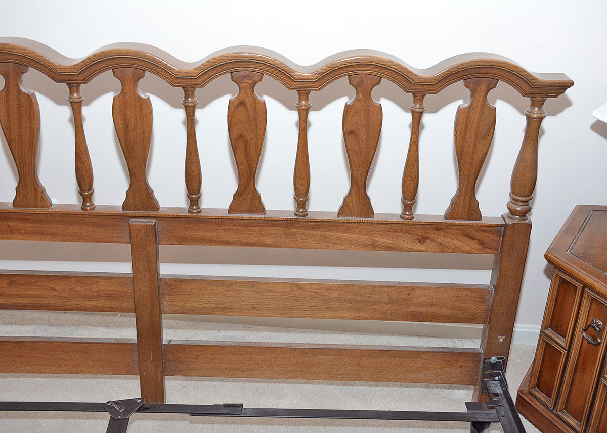 Queen Size Oak Headboard