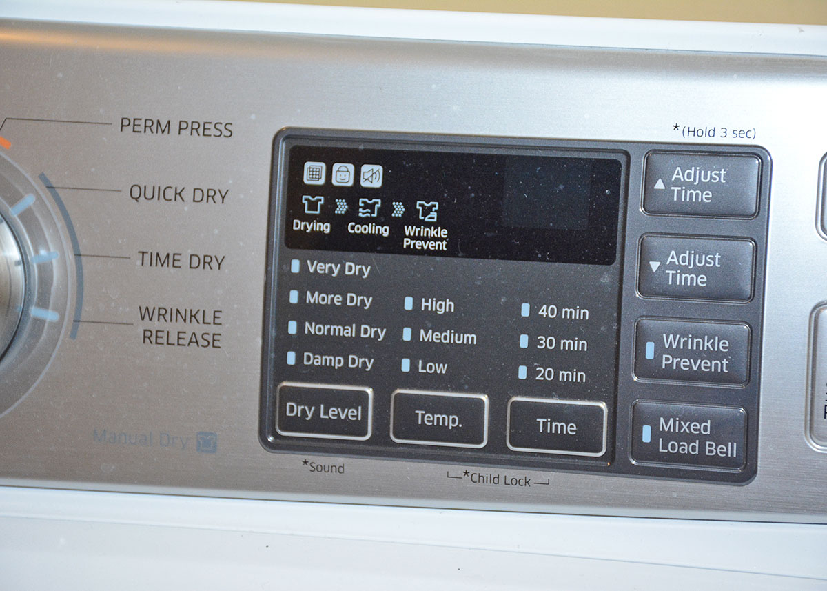 Samsung Moisture Sensor Dryer