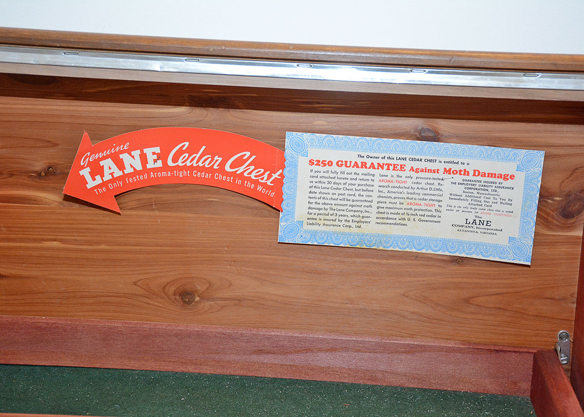 Art Deco Style Cedar Chest by Lane