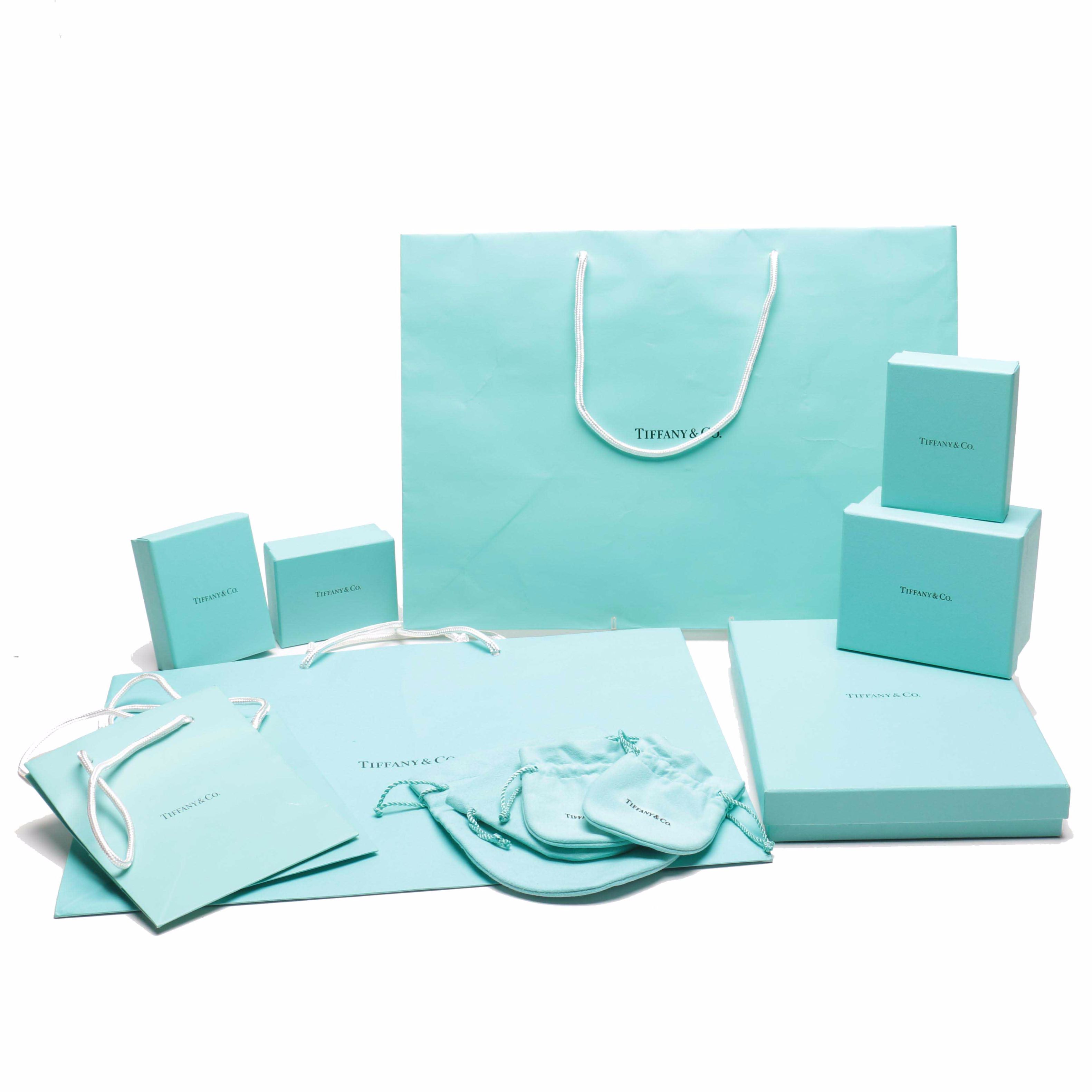 Tiffany & Co. Gift Bags and Boxes