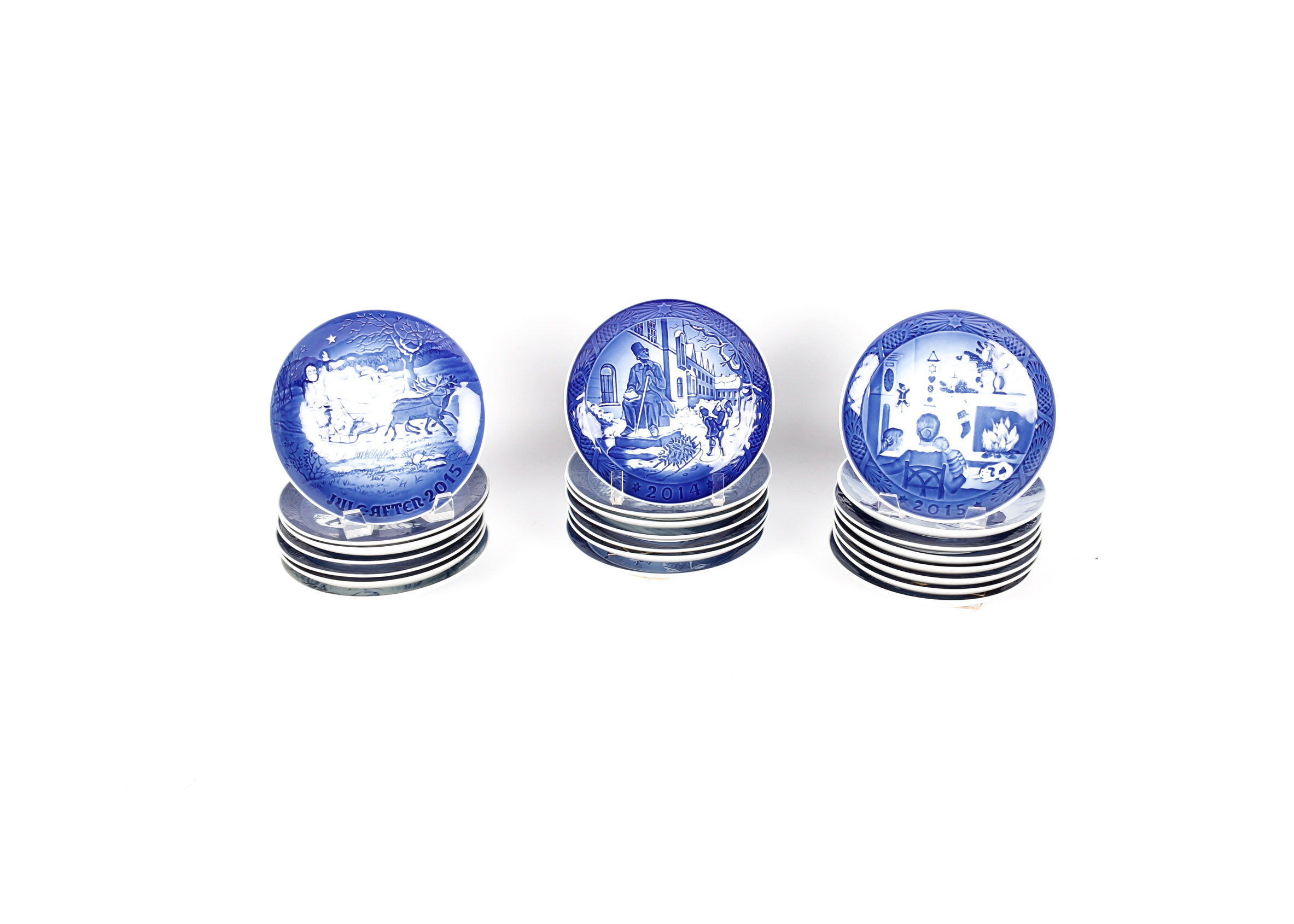 Collection of Royal Copenhagen Collector Plates