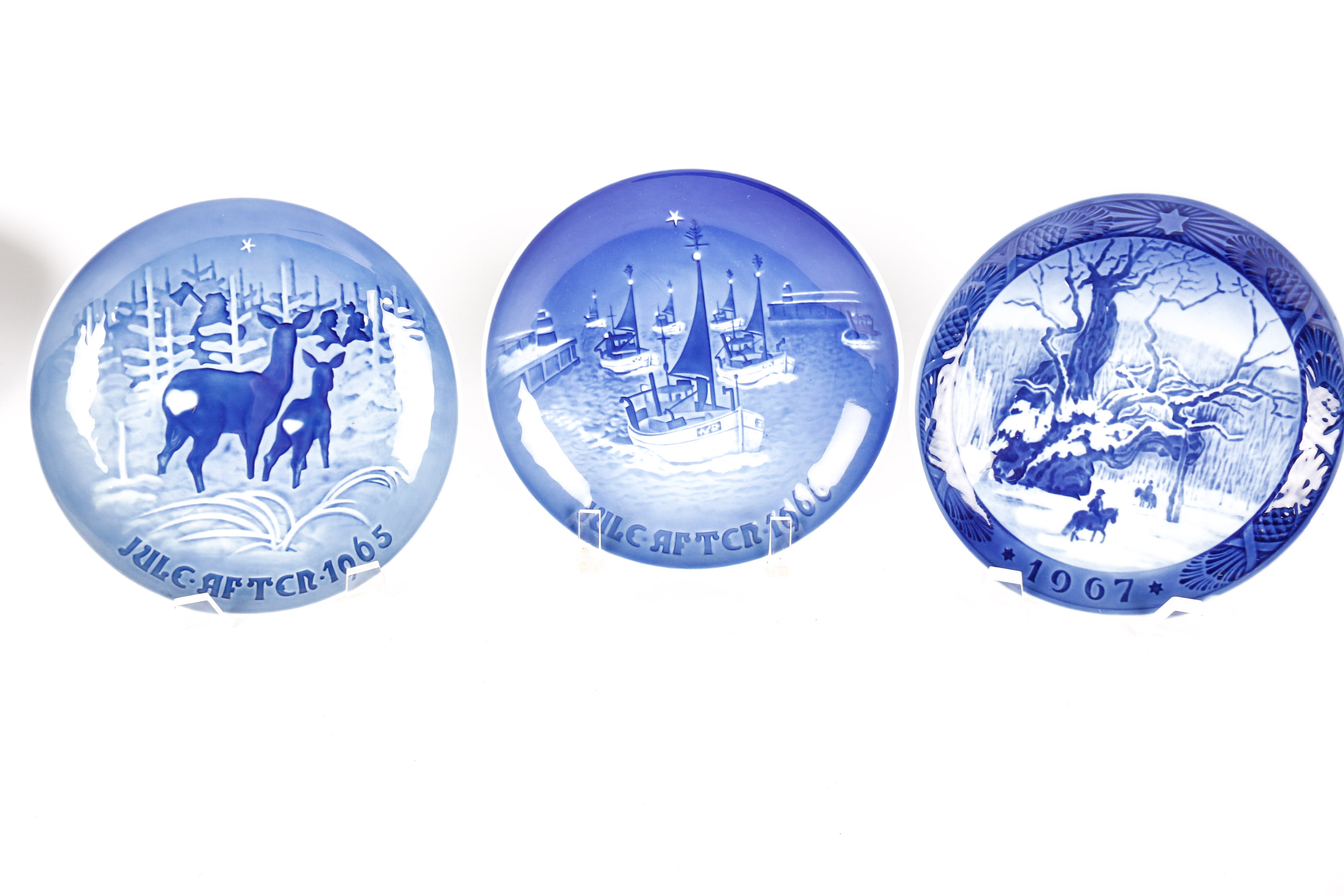 Collection of Royal Copenhagen Collector Plates