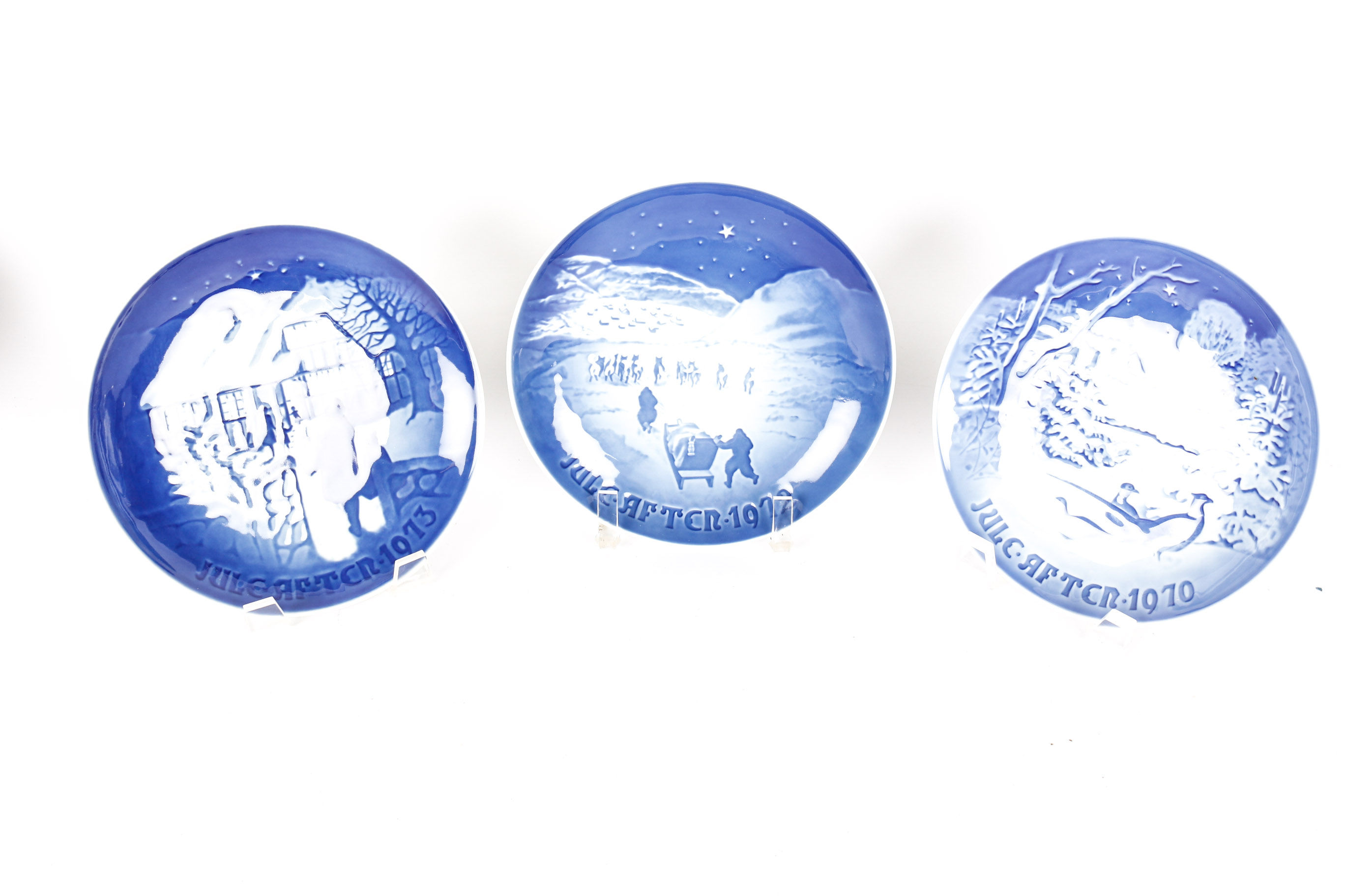 Collection of Royal Copenhagen Collector Plates