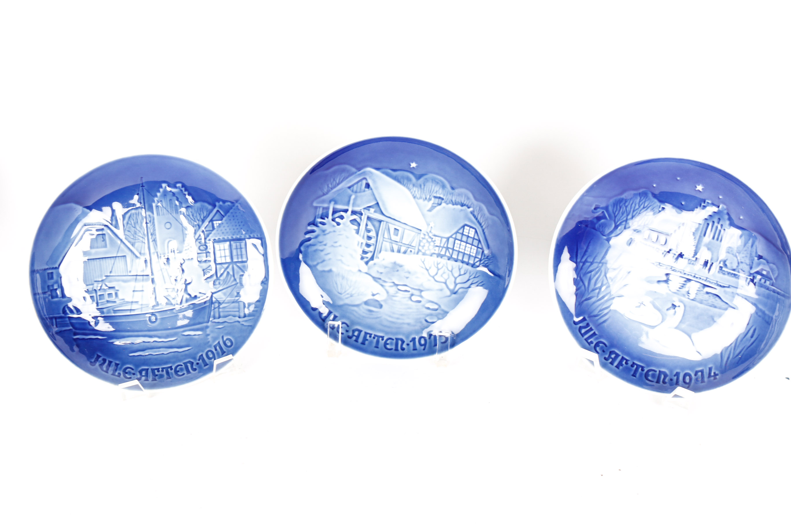 Collection of Royal Copenhagen Collector Plates