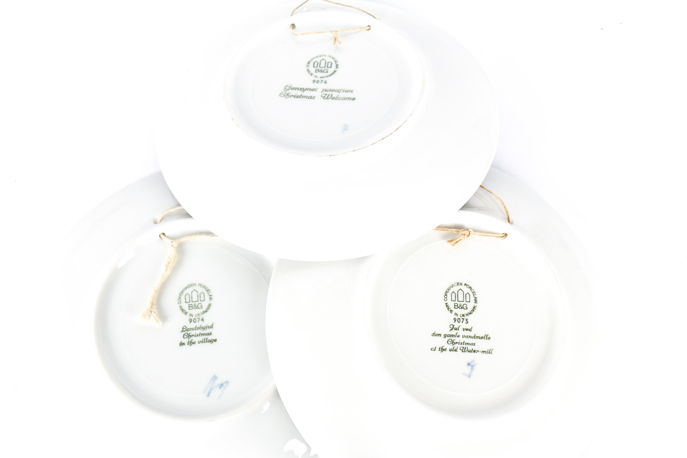 Collection of Royal Copenhagen Collector Plates