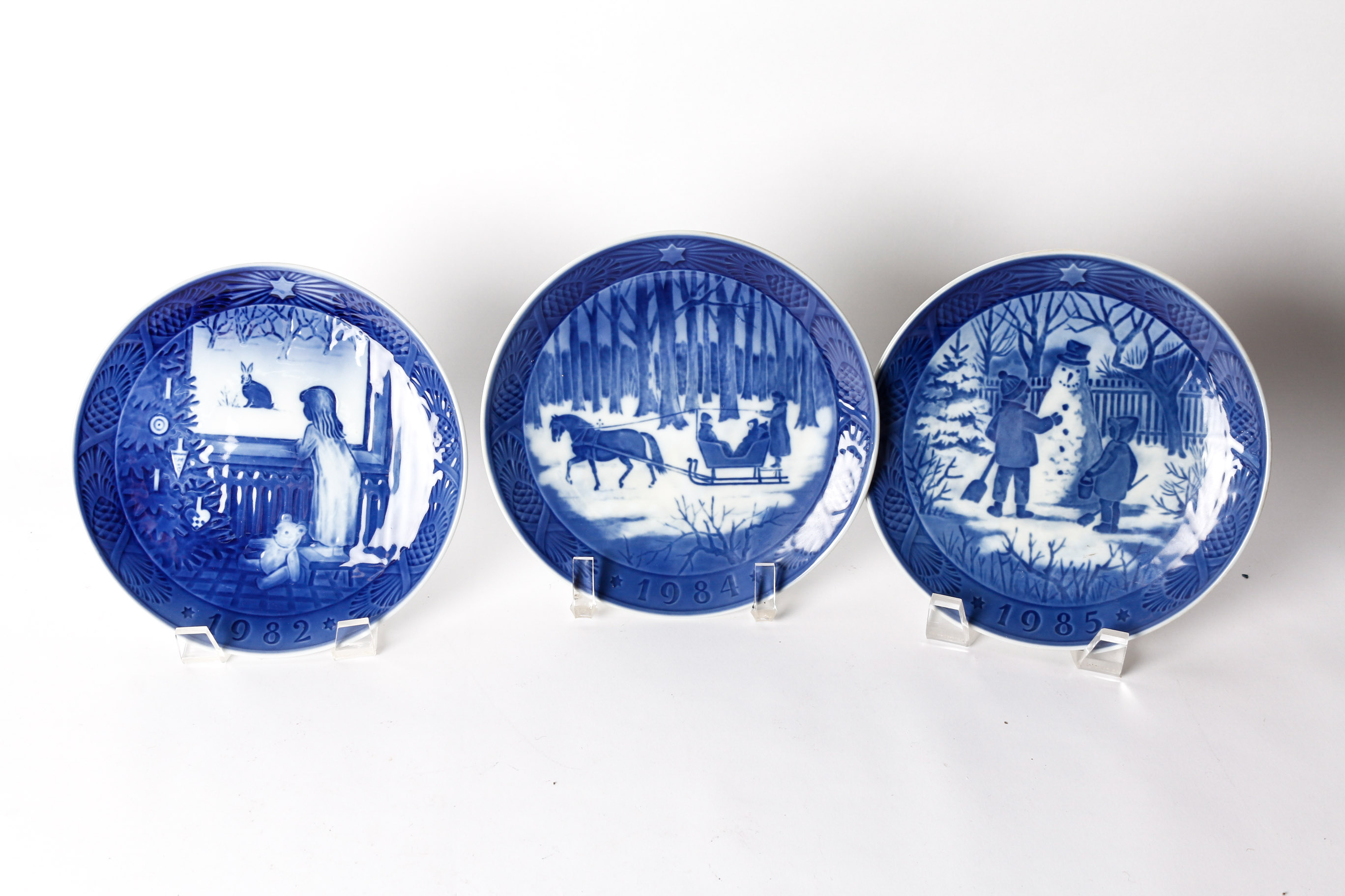 Collection of Royal Copenhagen Collector Plates