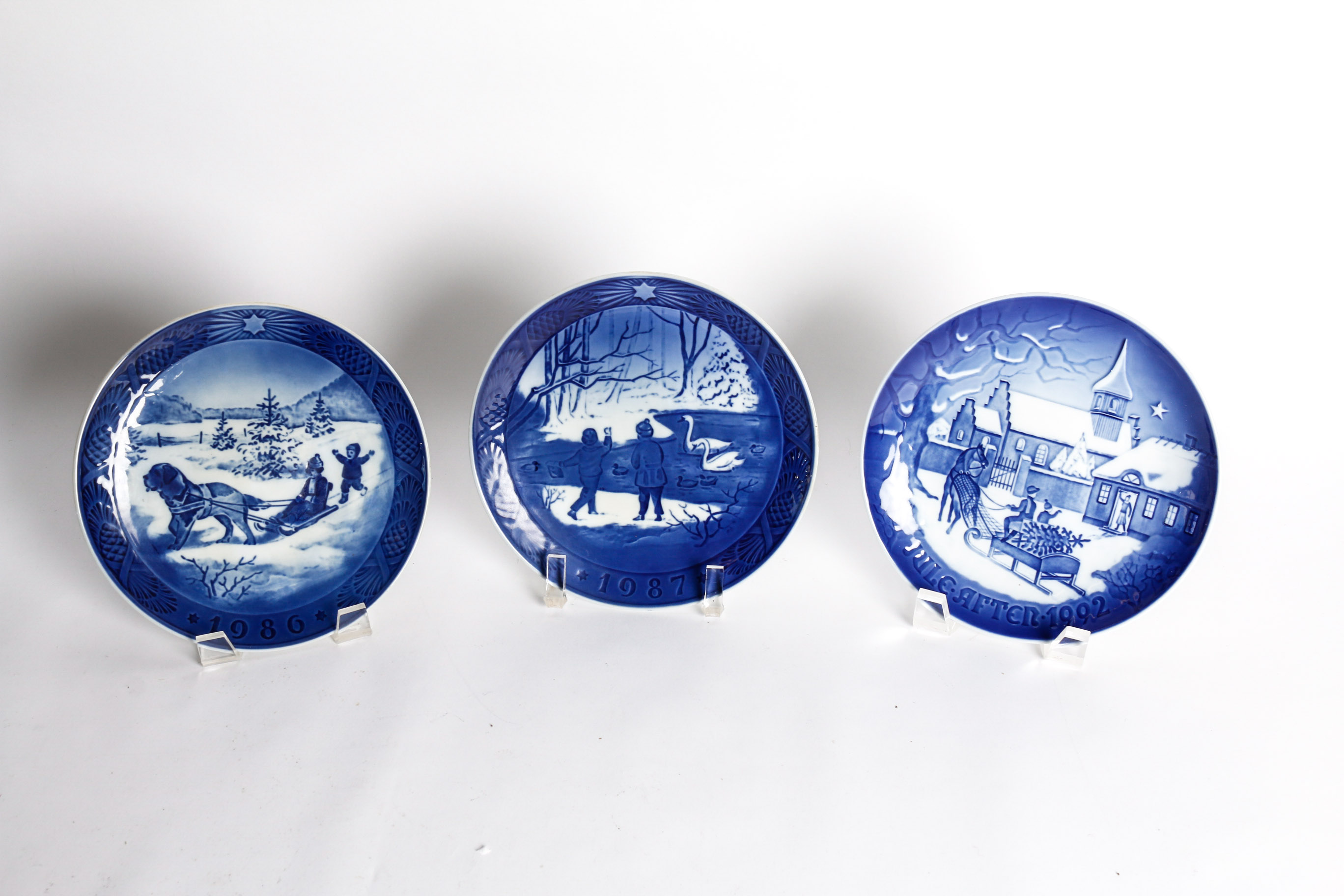 Collection of Royal Copenhagen Collector Plates