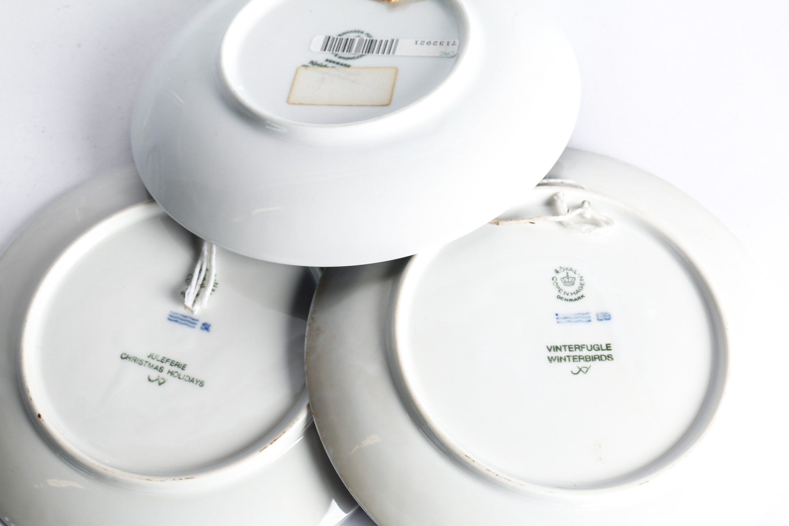 Collection of Royal Copenhagen Collector Plates