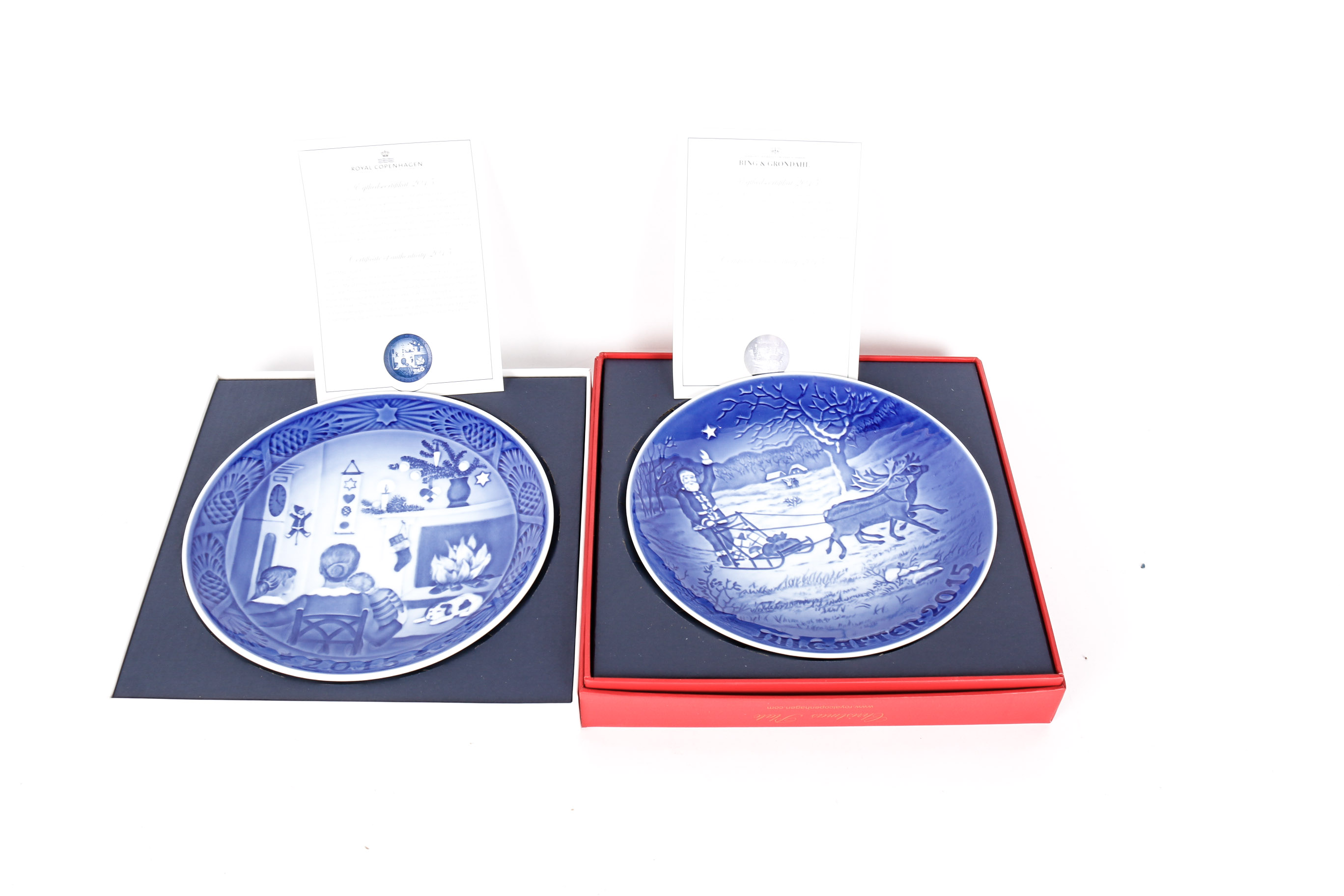 Collection of Royal Copenhagen Collector Plates