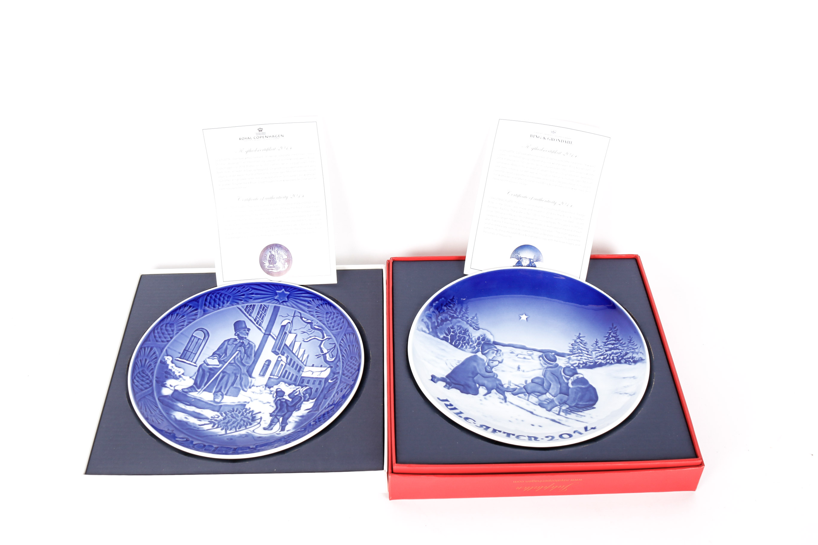 Collection of Royal Copenhagen Collector Plates