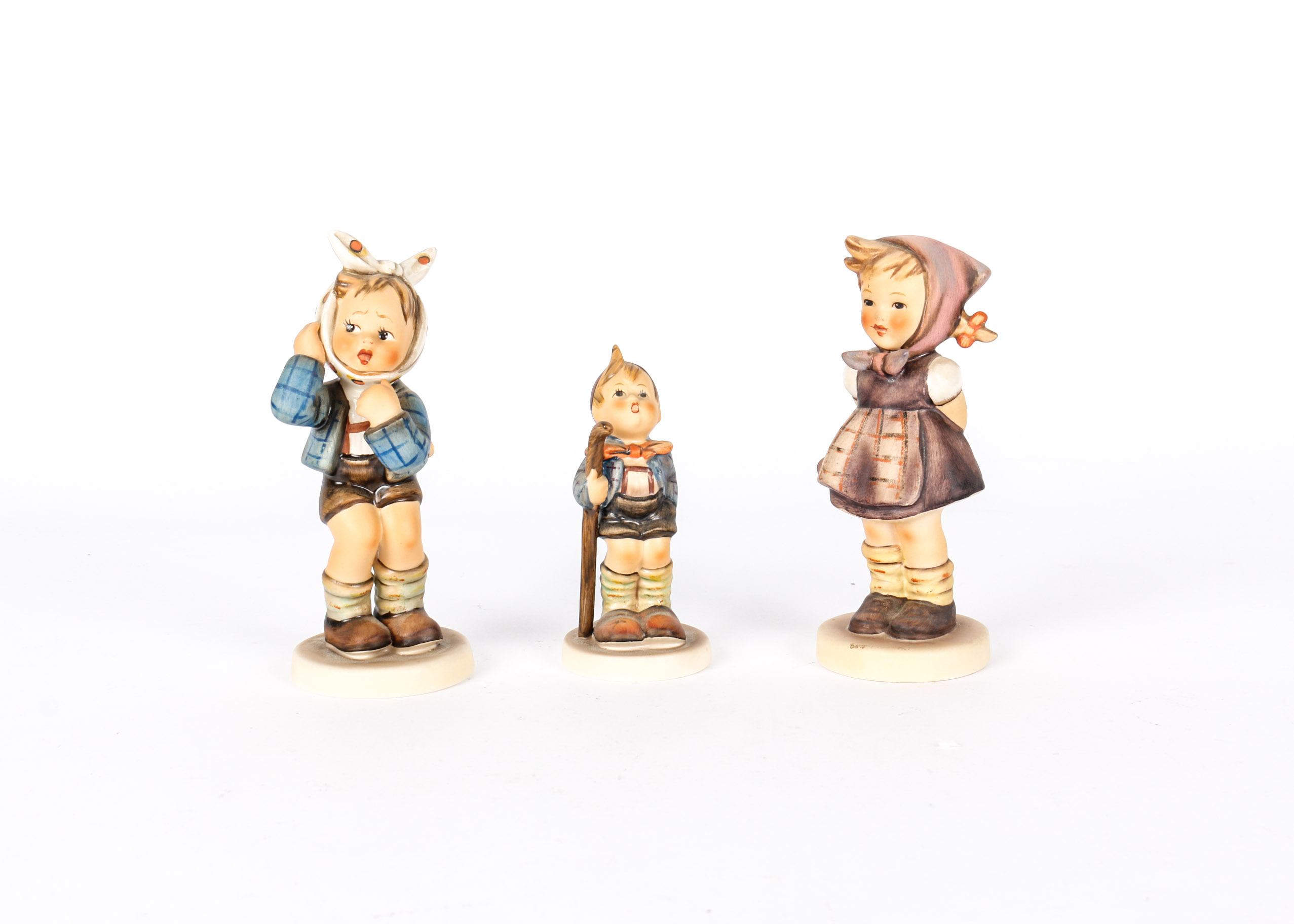 Three TMK5 Hummel Figurines