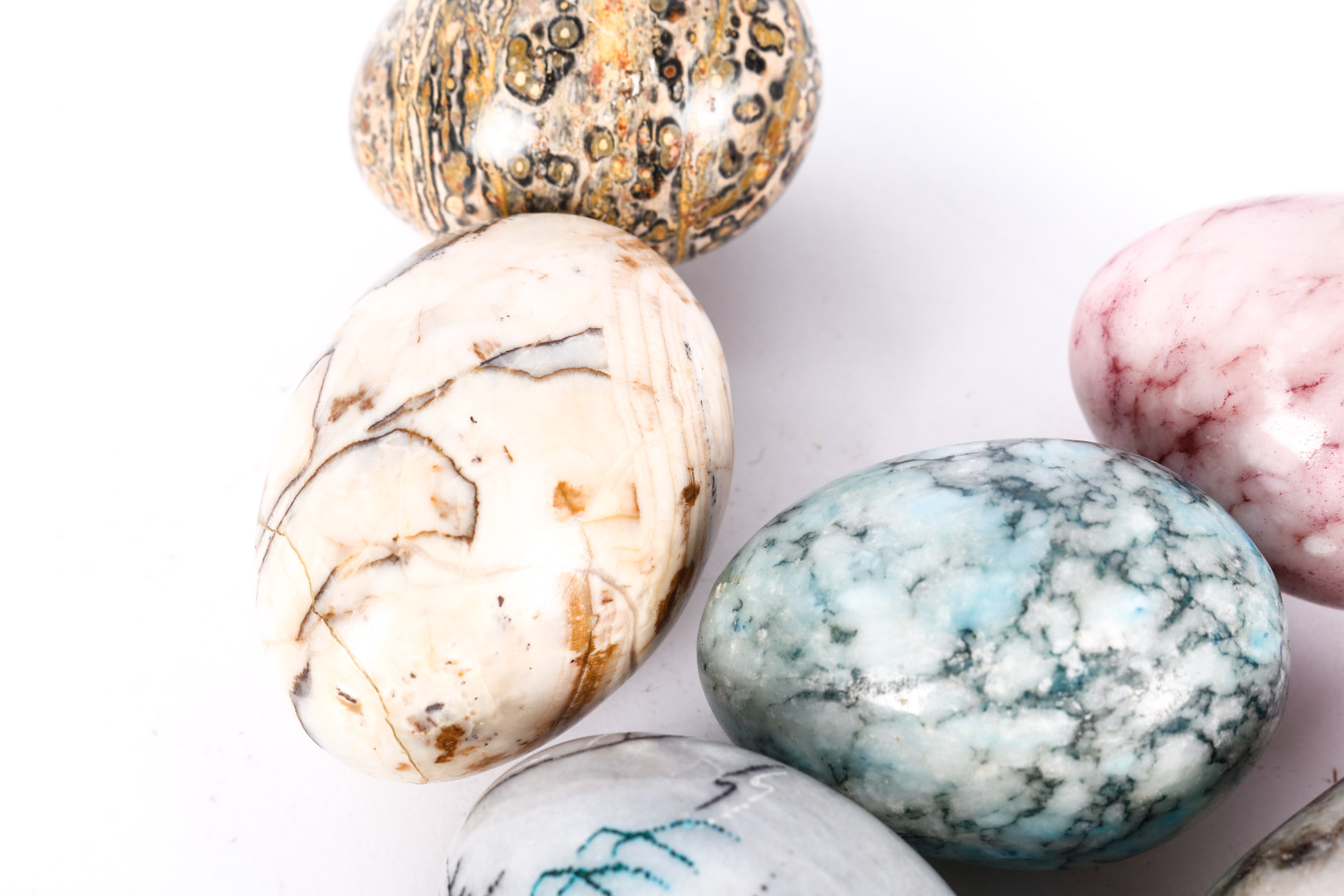 Dozen Decorative Marble Eggs