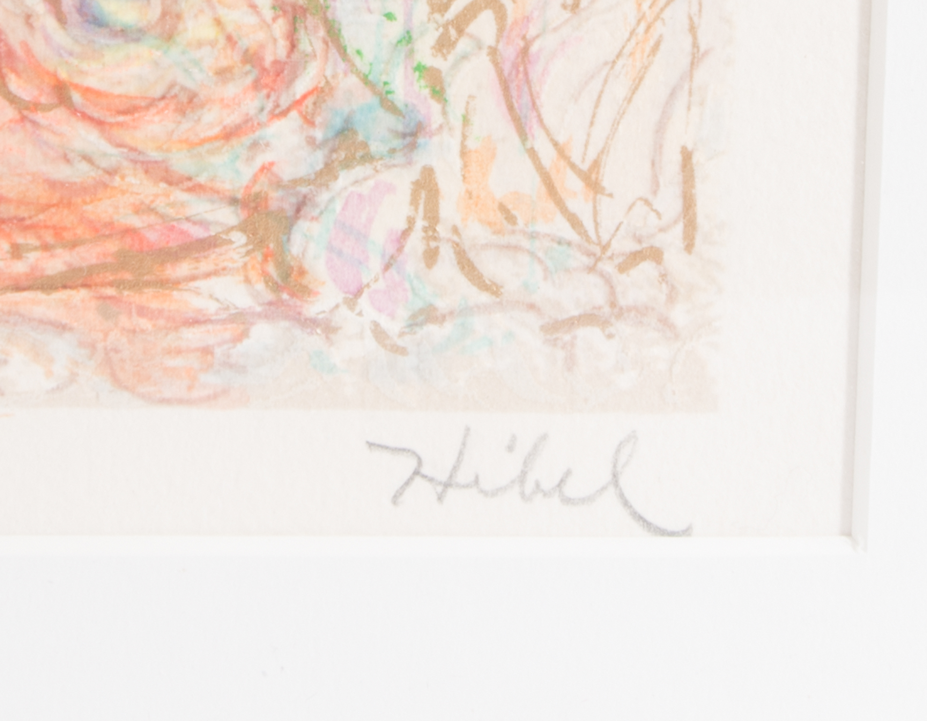 Edna Hibel Artist's Proof Embellished Lithograph