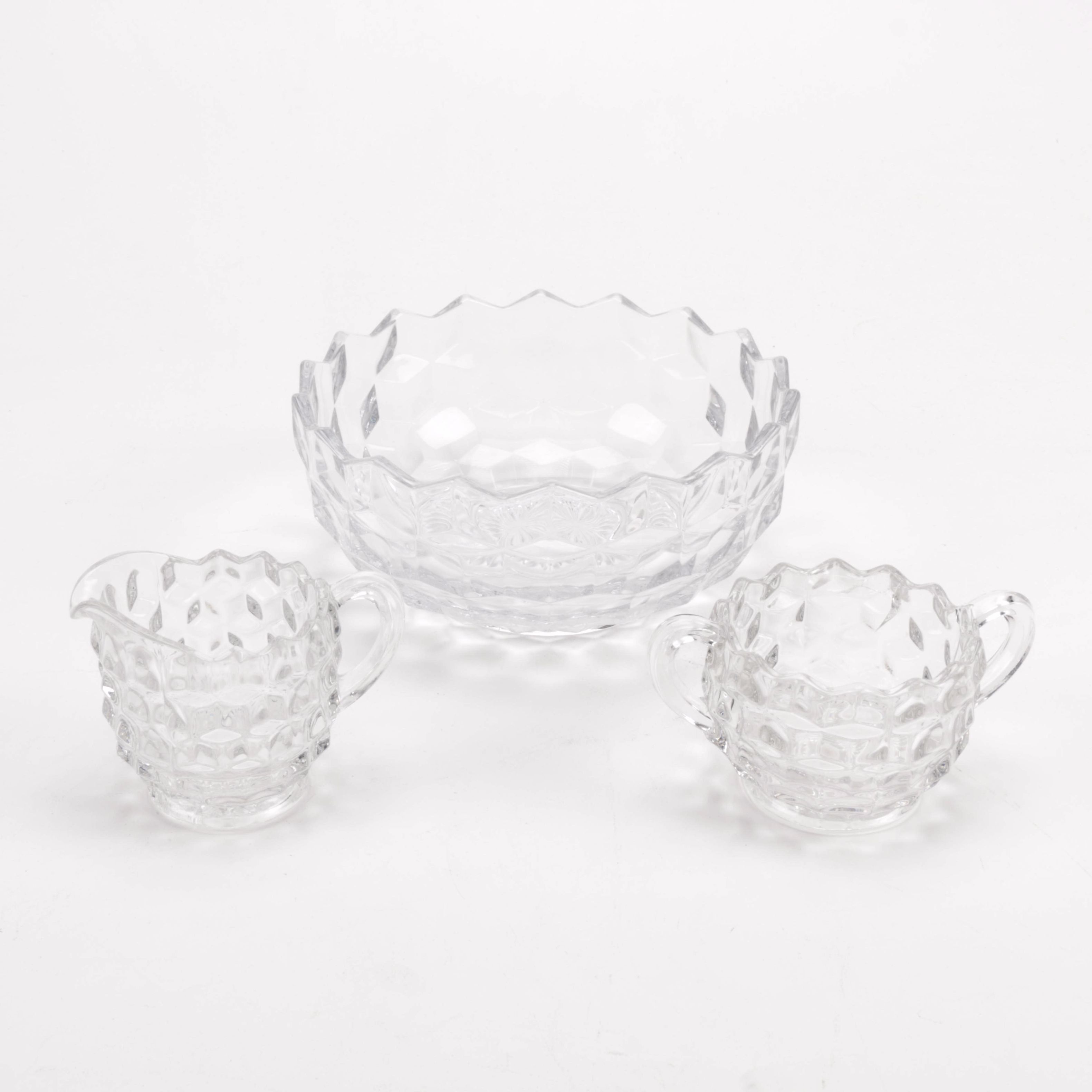 Fostoria "American Clear" Serving Pieces