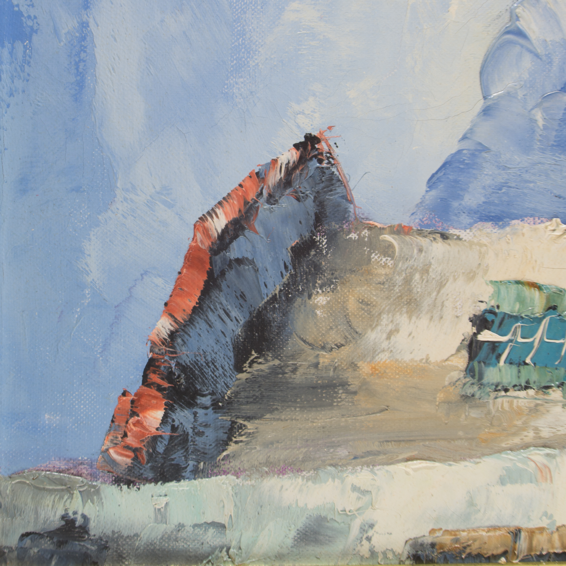 Giovanni Camprio Original Oil Painting on Canvas "Costa Brava"