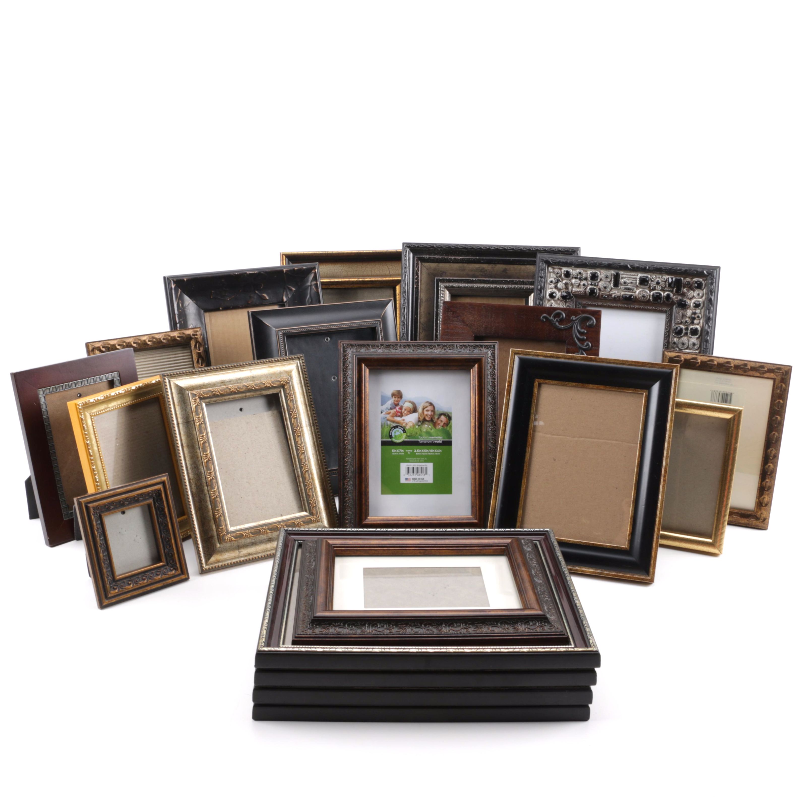 Generous Assortment of Decorative Photo Frames