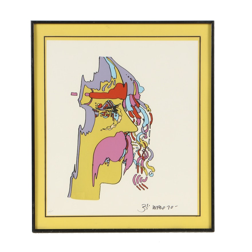 Peter Max Limited Edition Serigraph on Paper "Good Loving"
