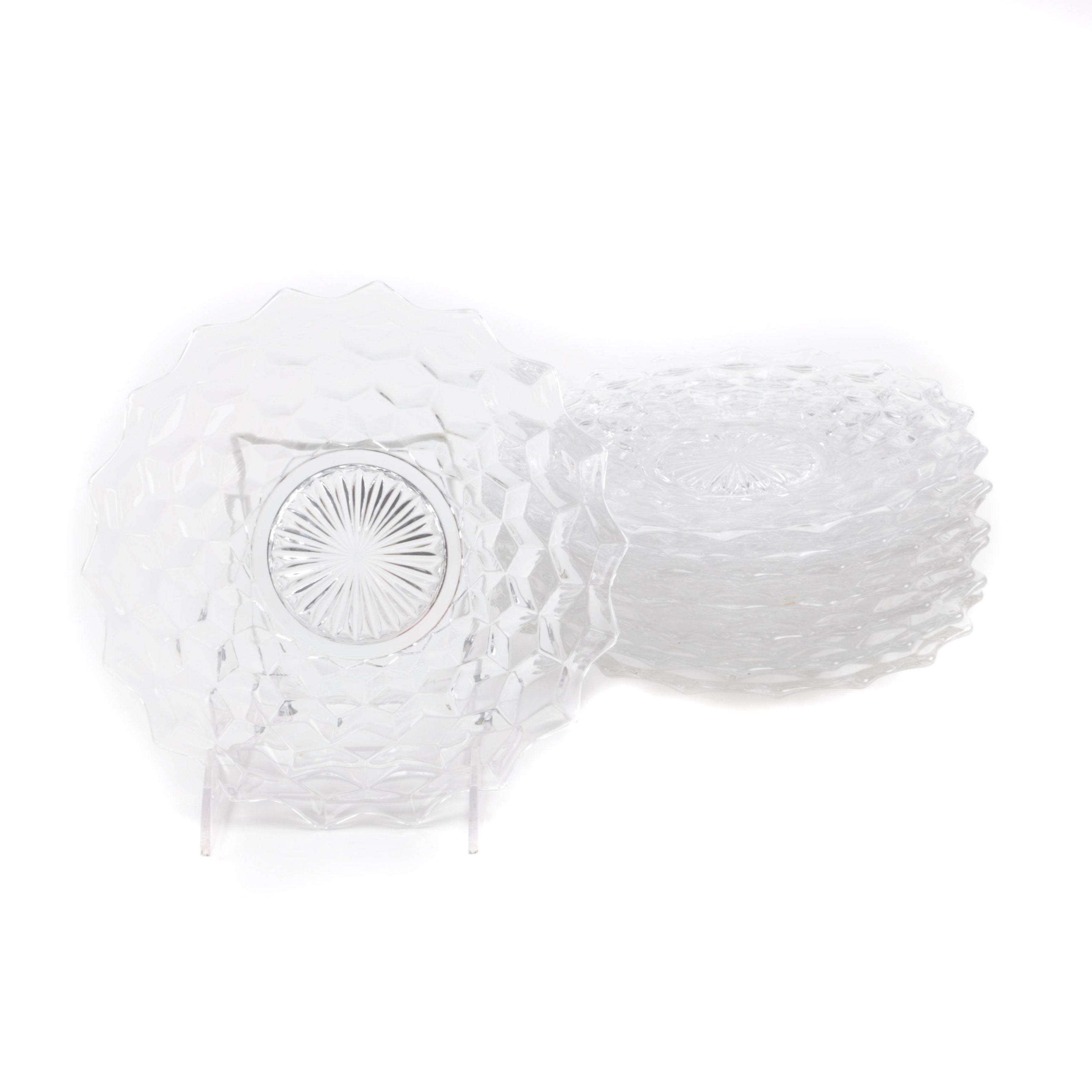 Fostoria "American Clear" Dessert Plates