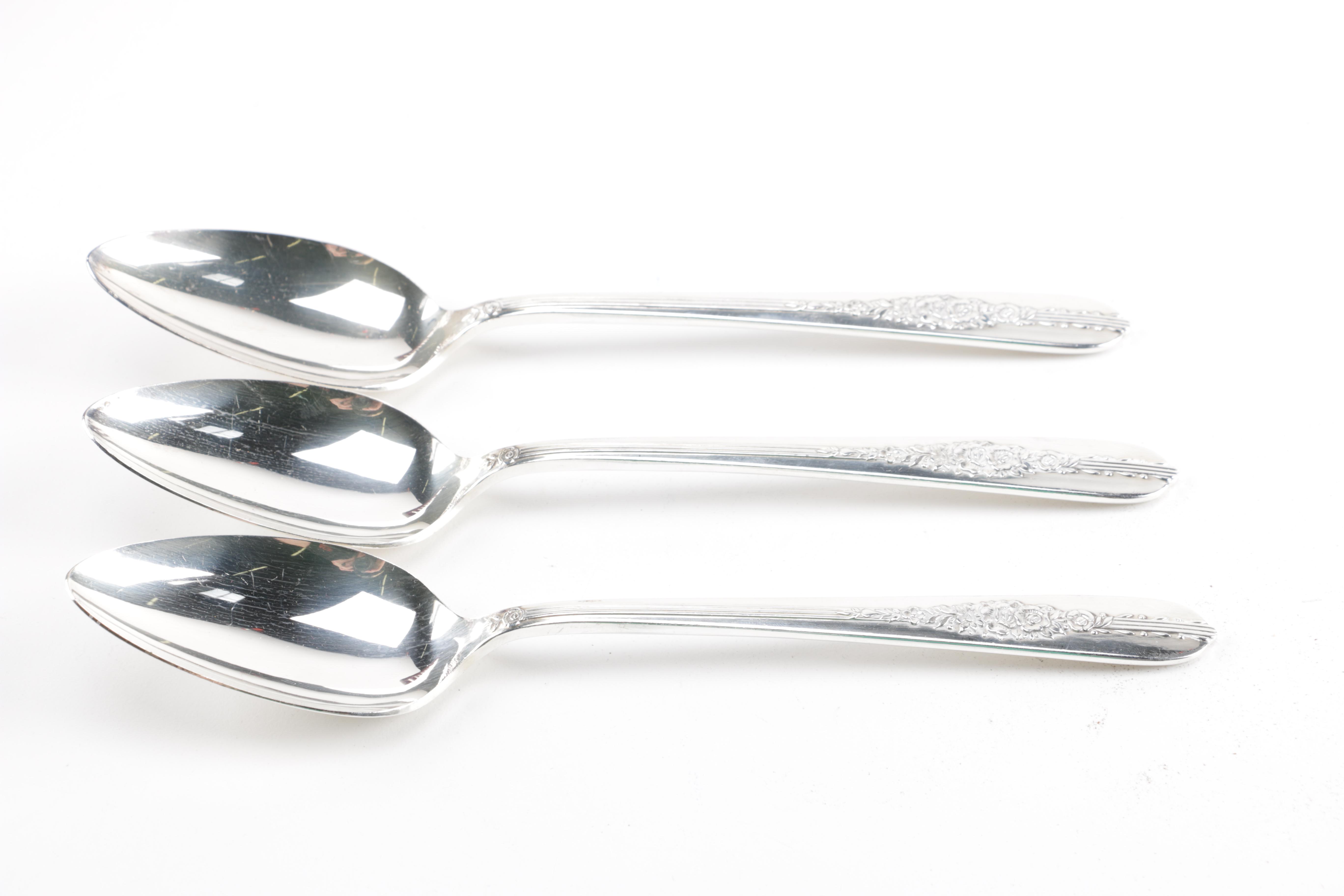 Set of "Nobility Plate" Stainless Silver Silverware