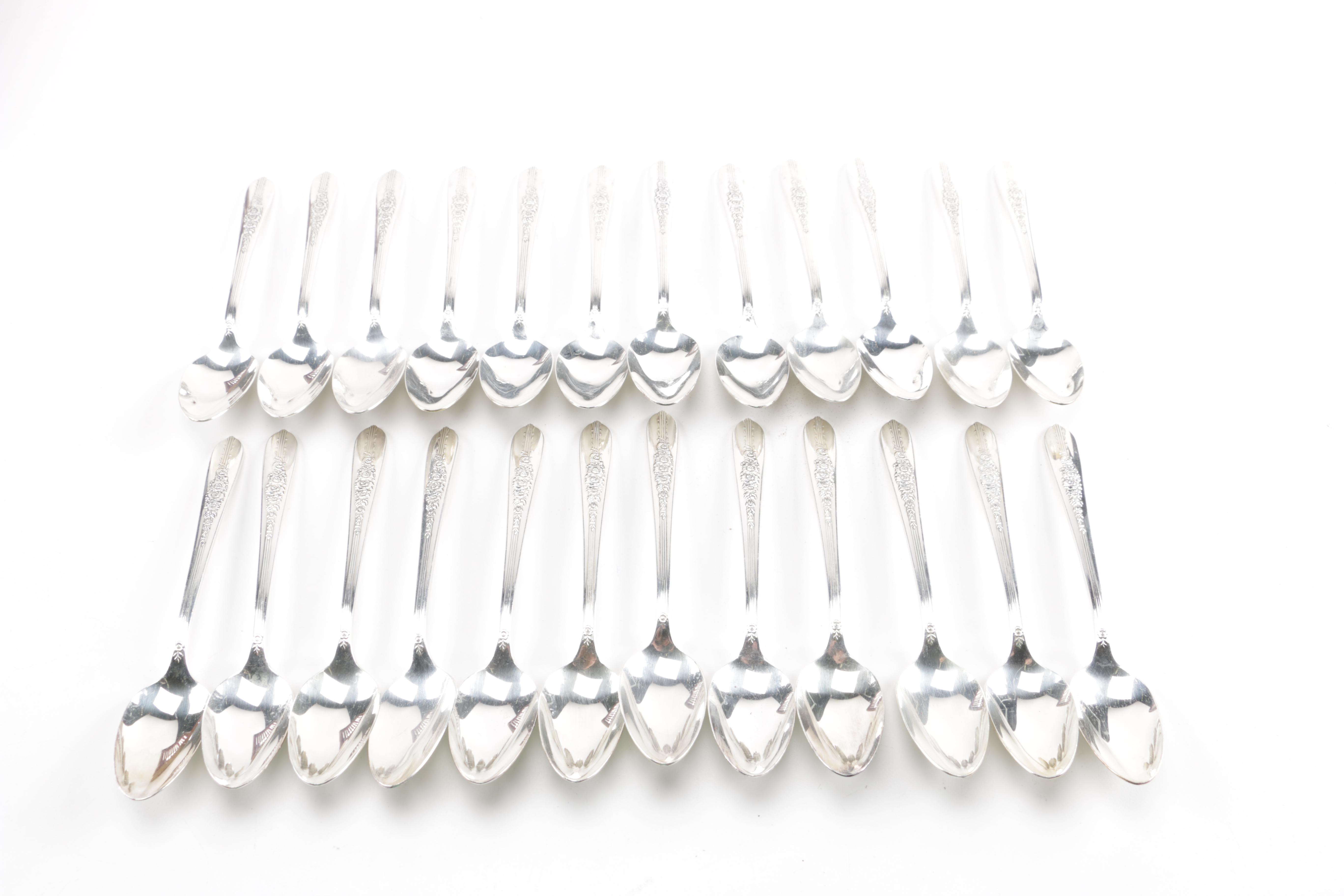 Set of "Nobility Plate" Stainless Silver Silverware